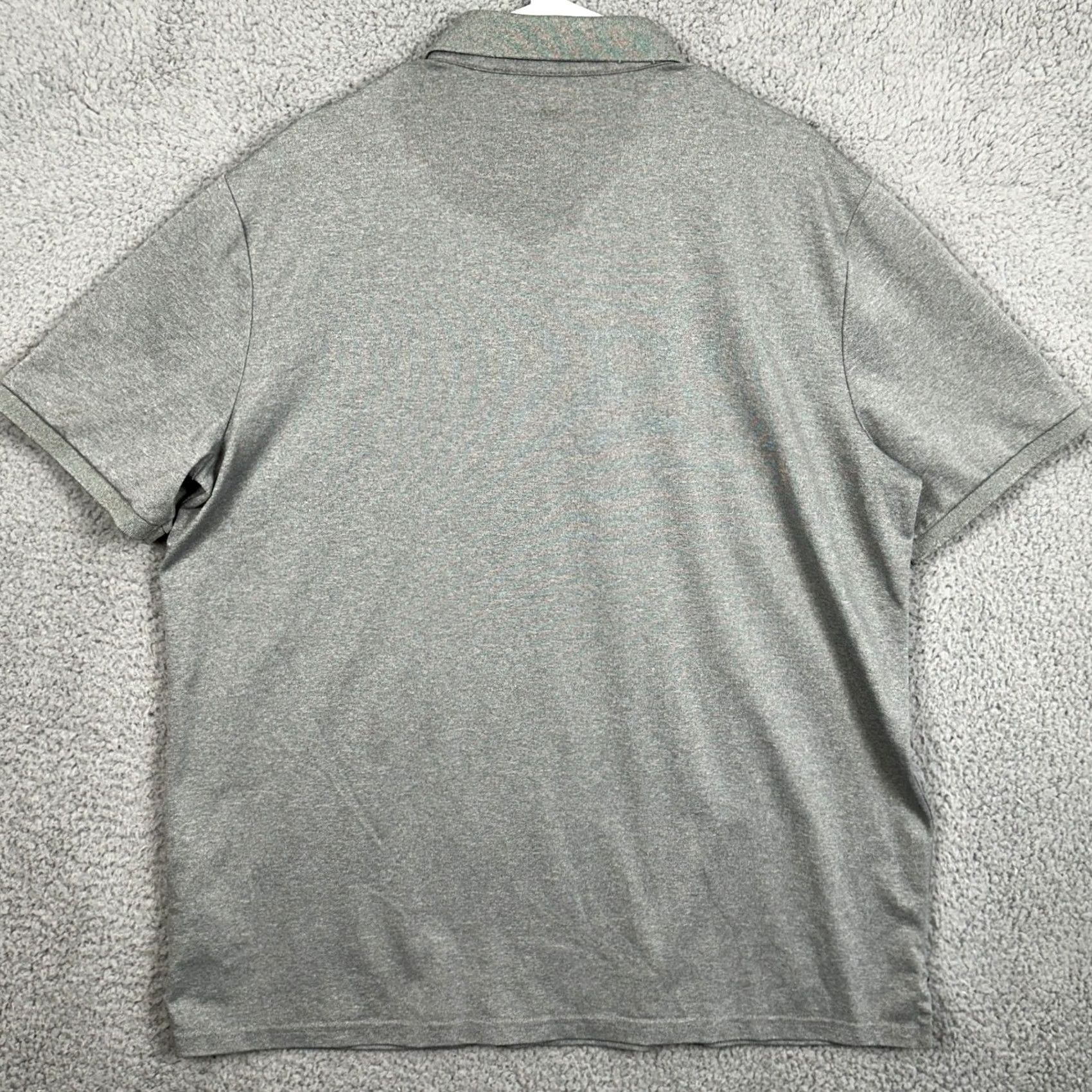 Polo Ralph Lauren Polo Ralph Lauren Polo Shirt Mens XL Gray Short Sleeve Stretch Rugby Golf Pony Size US XL / EU 56 / 4 - 2 Thumbnail