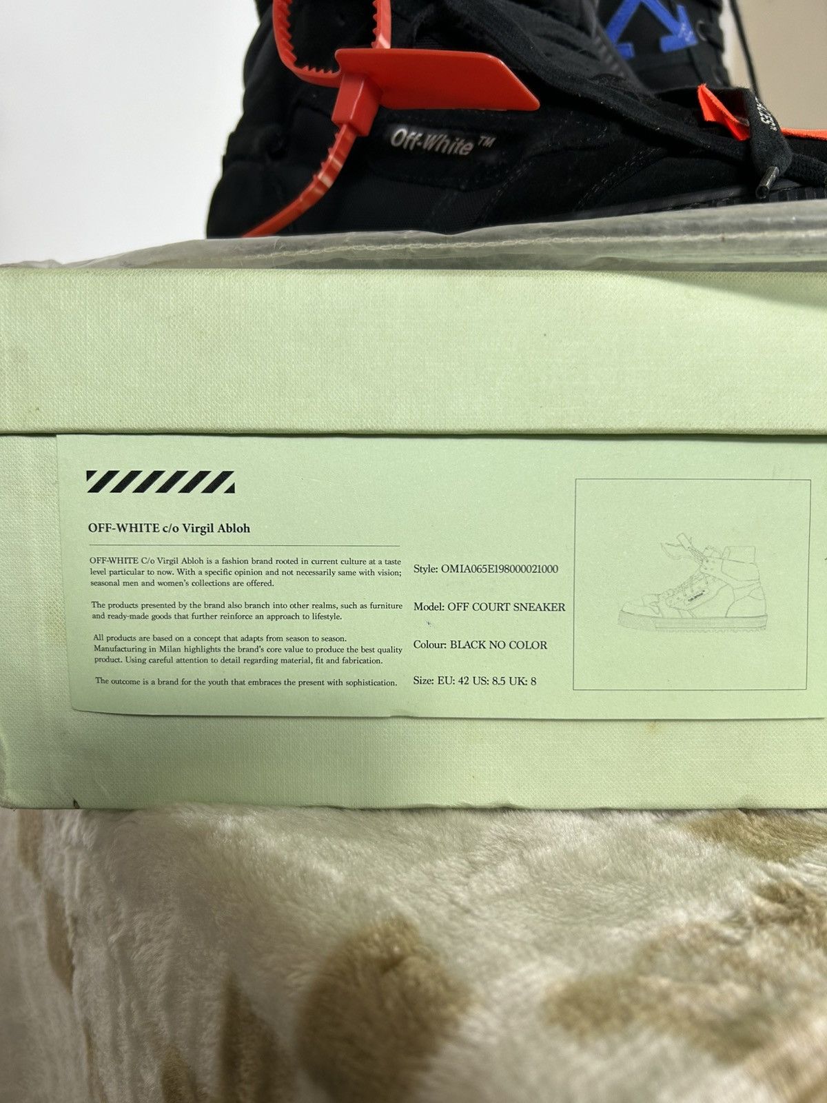 Off-White 🔥Off White High Off Court 3.0 Sneaker SS18 Size US 8.5 / EU 41-42 - 15 Thumbnail