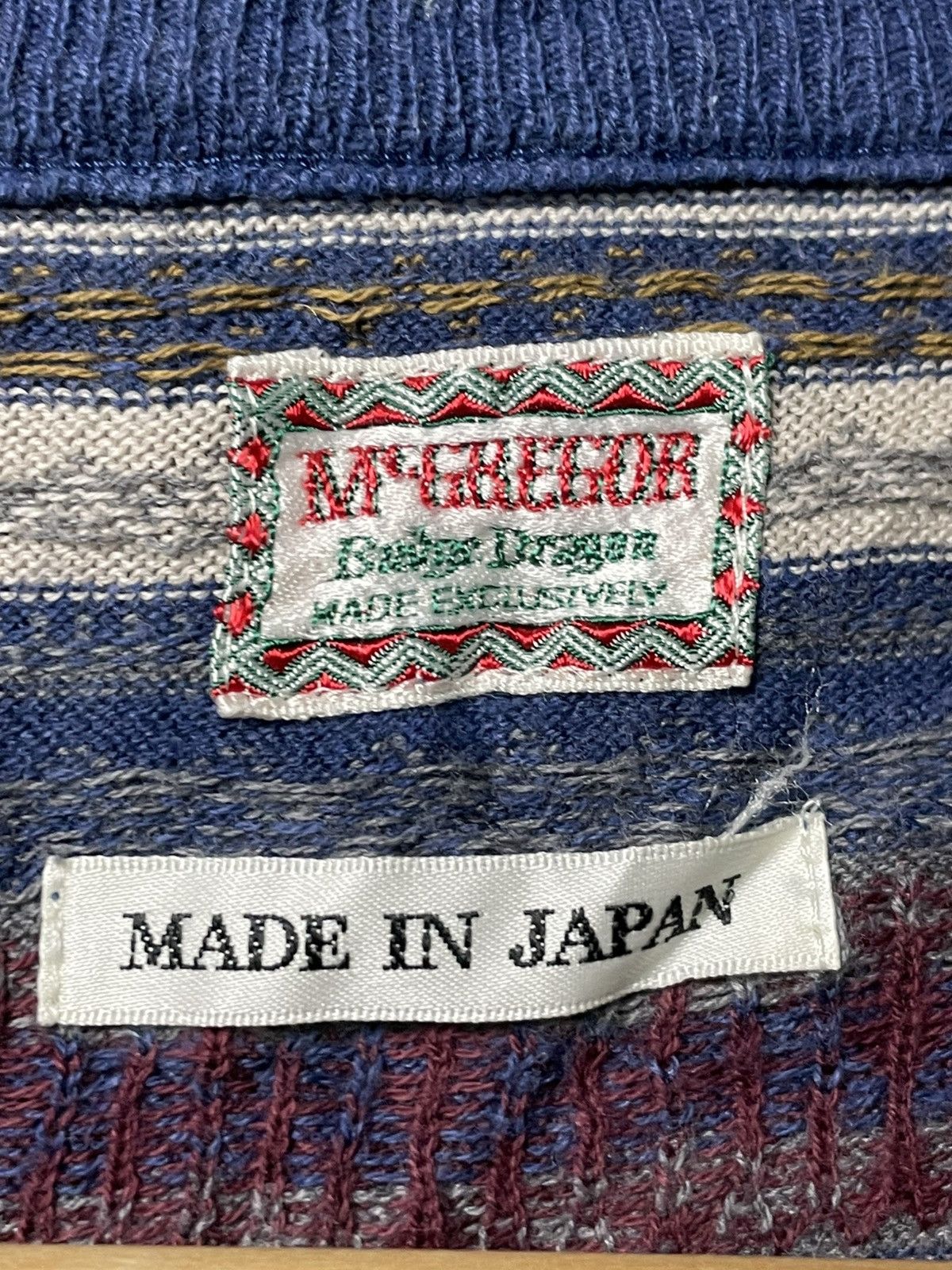 McGregor × Vintage Mcgregor Vintage Striped Vests (44) Size US S / EU 44-46 / 1 - 5 Thumbnail