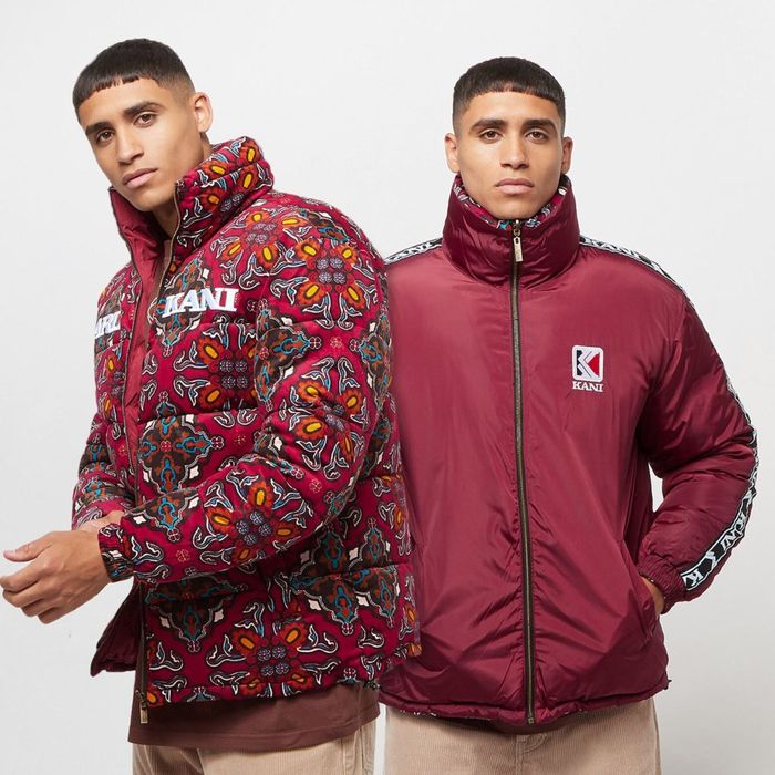 Karl kani store retro reversible puffer