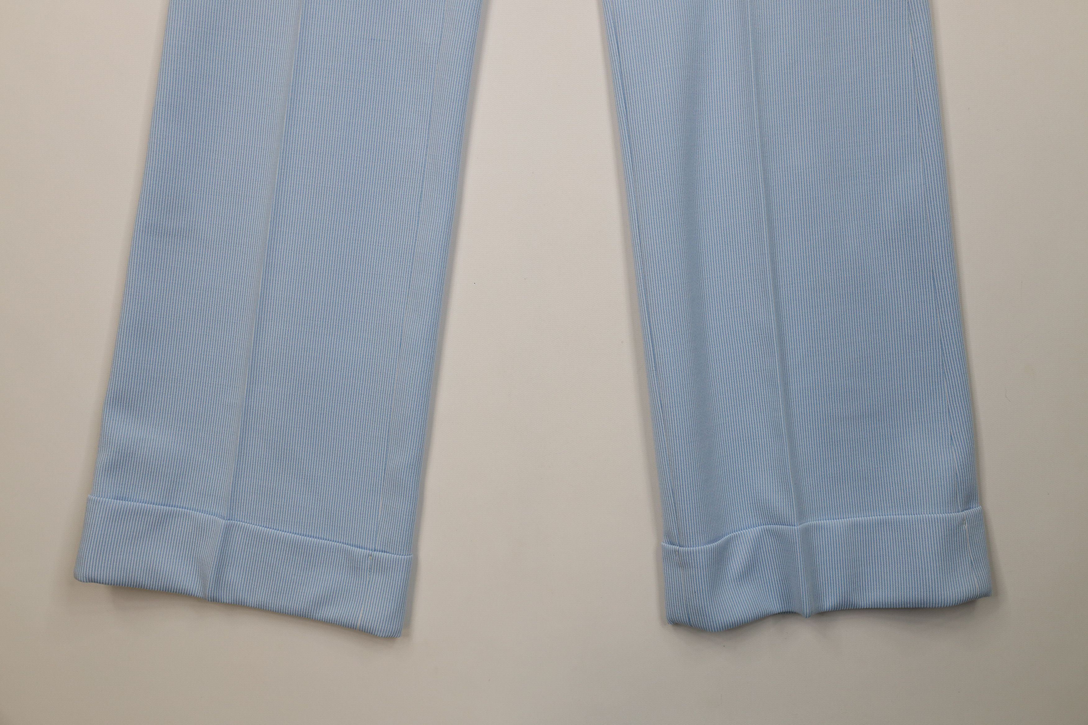Levi's Vintage 70s Levis Knit Wide Leg Bell Bottoms Chino Pants USA Size US 34 / EU 50 - 4 Thumbnail