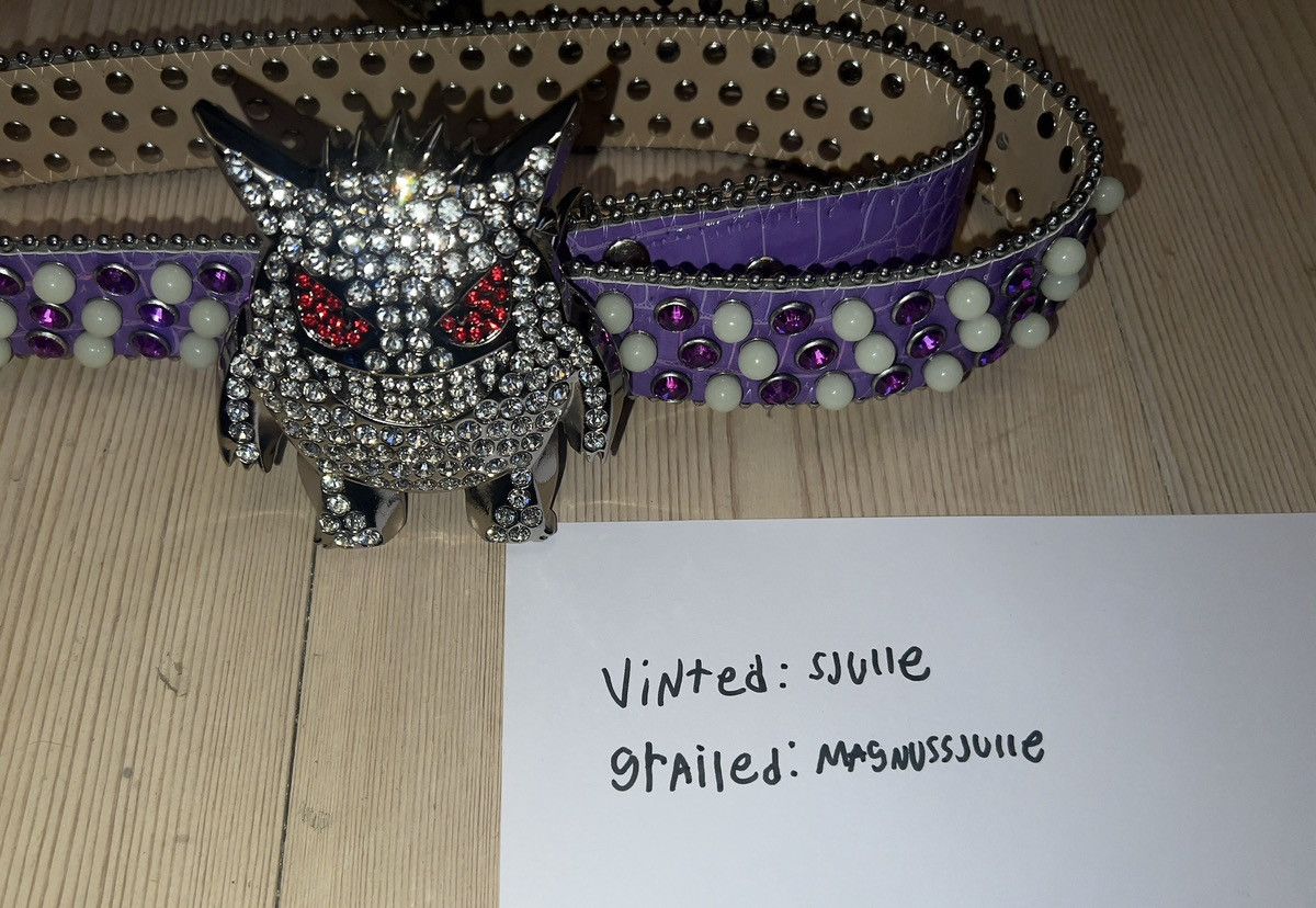 Rare Gengar rhinestone hotsell belt good condition size 32