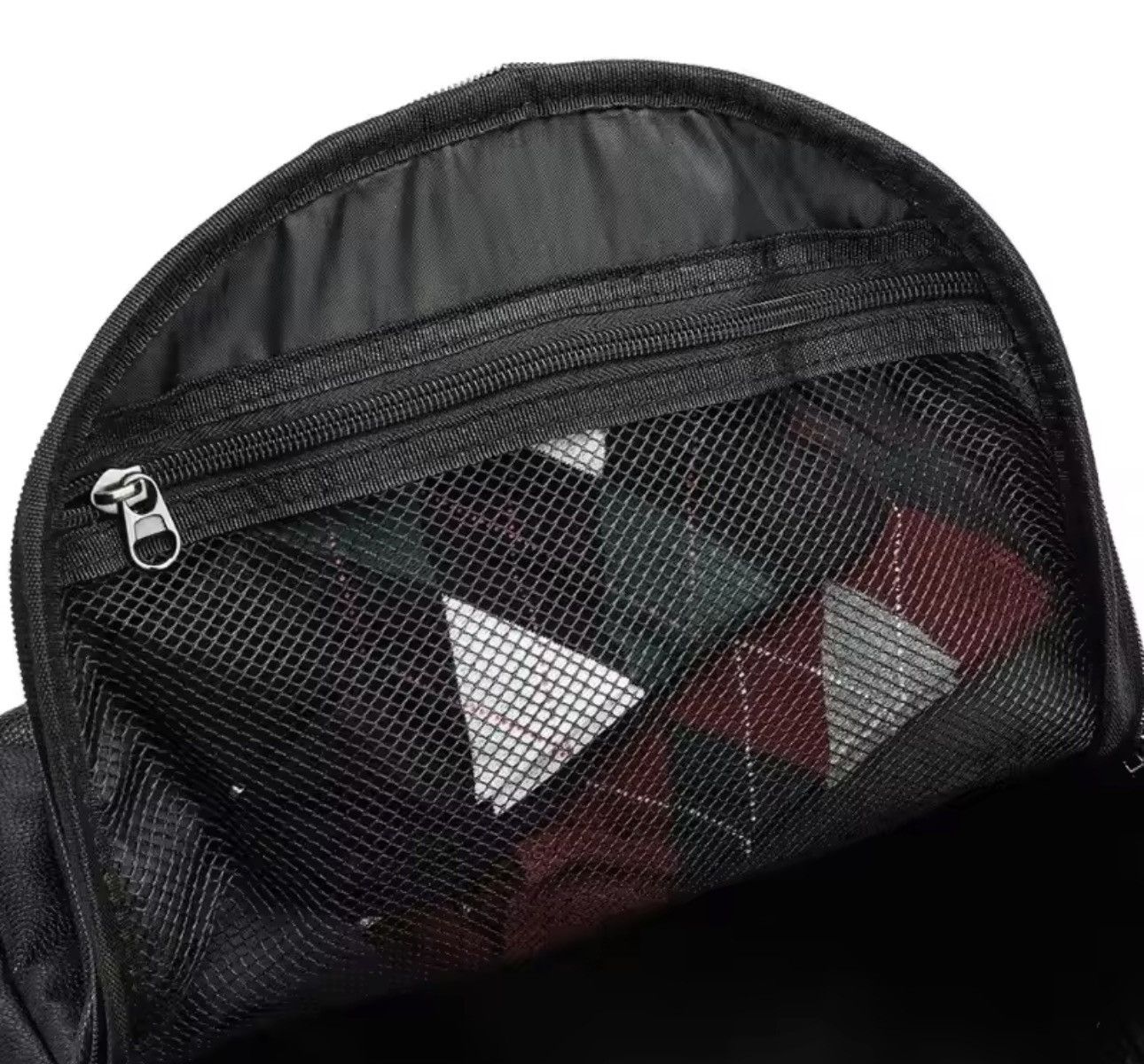 Other Streetwear Casual Striped PU Leather Backpack Bag Size ONE SIZE - 9 Thumbnail