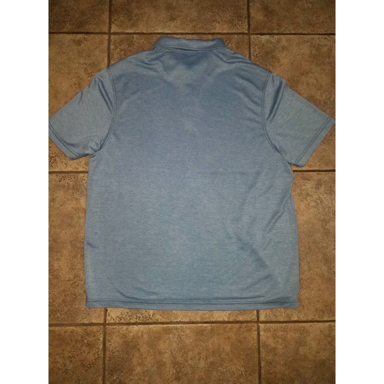 Nat Nast Nat Nast Luxury Originals Polo Short Sleeve Light Blue Golf Shirt Mens XXL Size US XXL / EU 58 / 5 - 4 Thumbnail