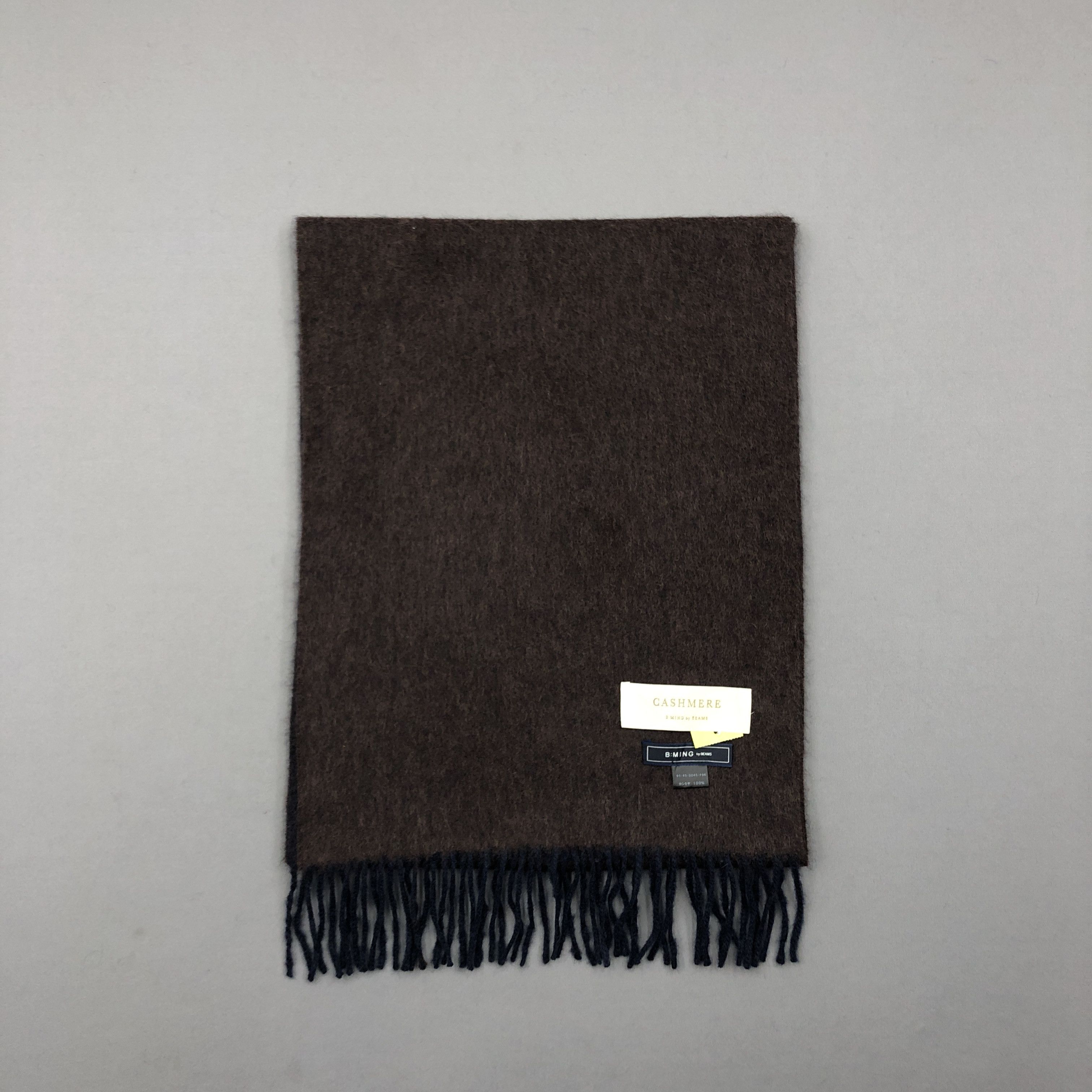 Beams Plus Vintage B Ming Scarf Muffler Beams Wool Cashmere Scarves Size ONE SIZE - 2 Thumbnail