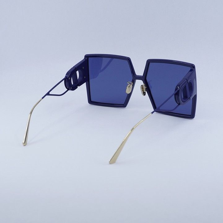 Dior Dior 30MONTAIGNE SU 30B0 Sunglasses - Blue Square Frame Size ONE SIZE - 9 Thumbnail
