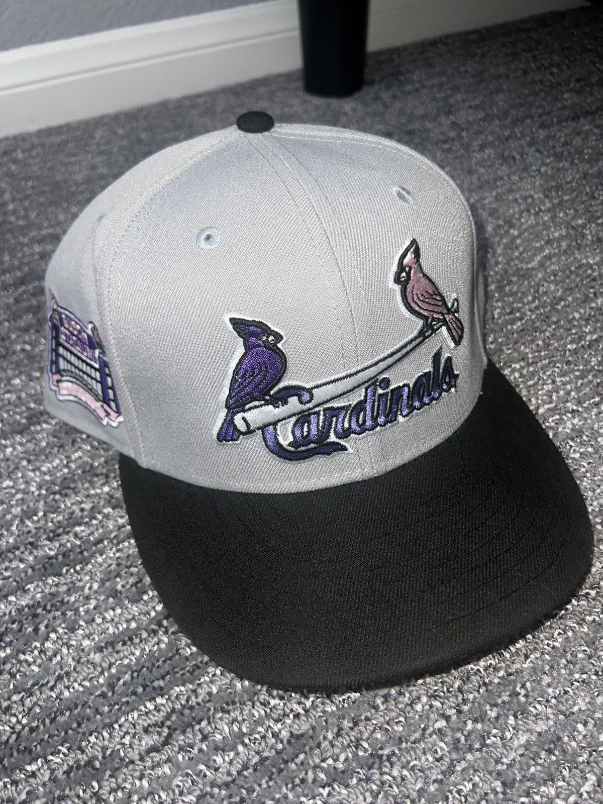 New Era Grey AZ Cardinals fitted Size ONE SIZE - 1 Thumbnail