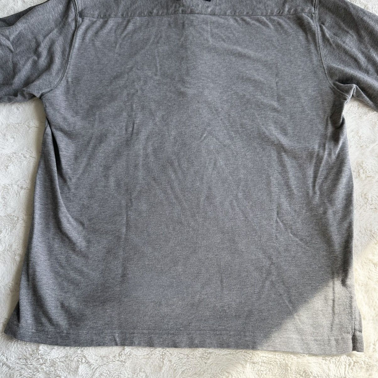 Abercrombie & Fitch Vintage Abercrombie & Fitch Polo Shirt Mens M Gray Rugby Zip Size US M / EU 48-50 / 2 - 7 Thumbnail