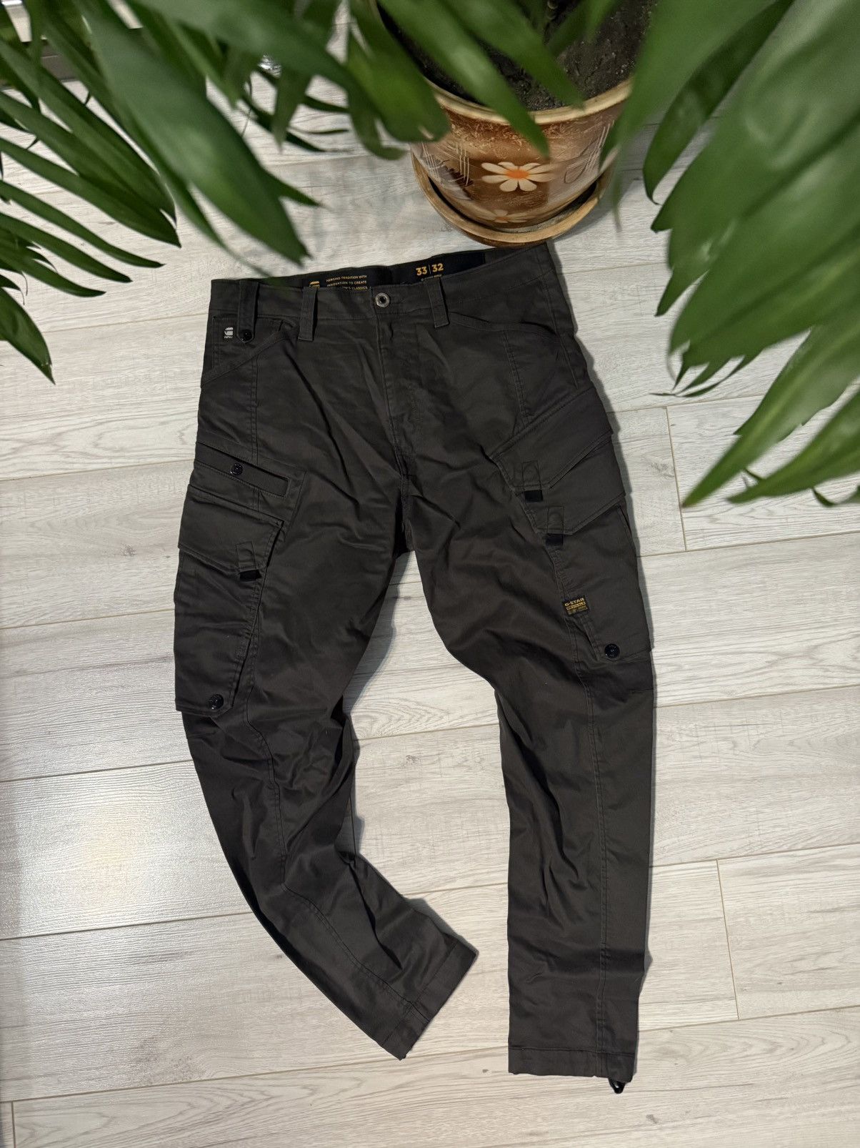 G-Star G-Star Raw pants jogger cargo jeans Size US 33 - 1 Thumbnail