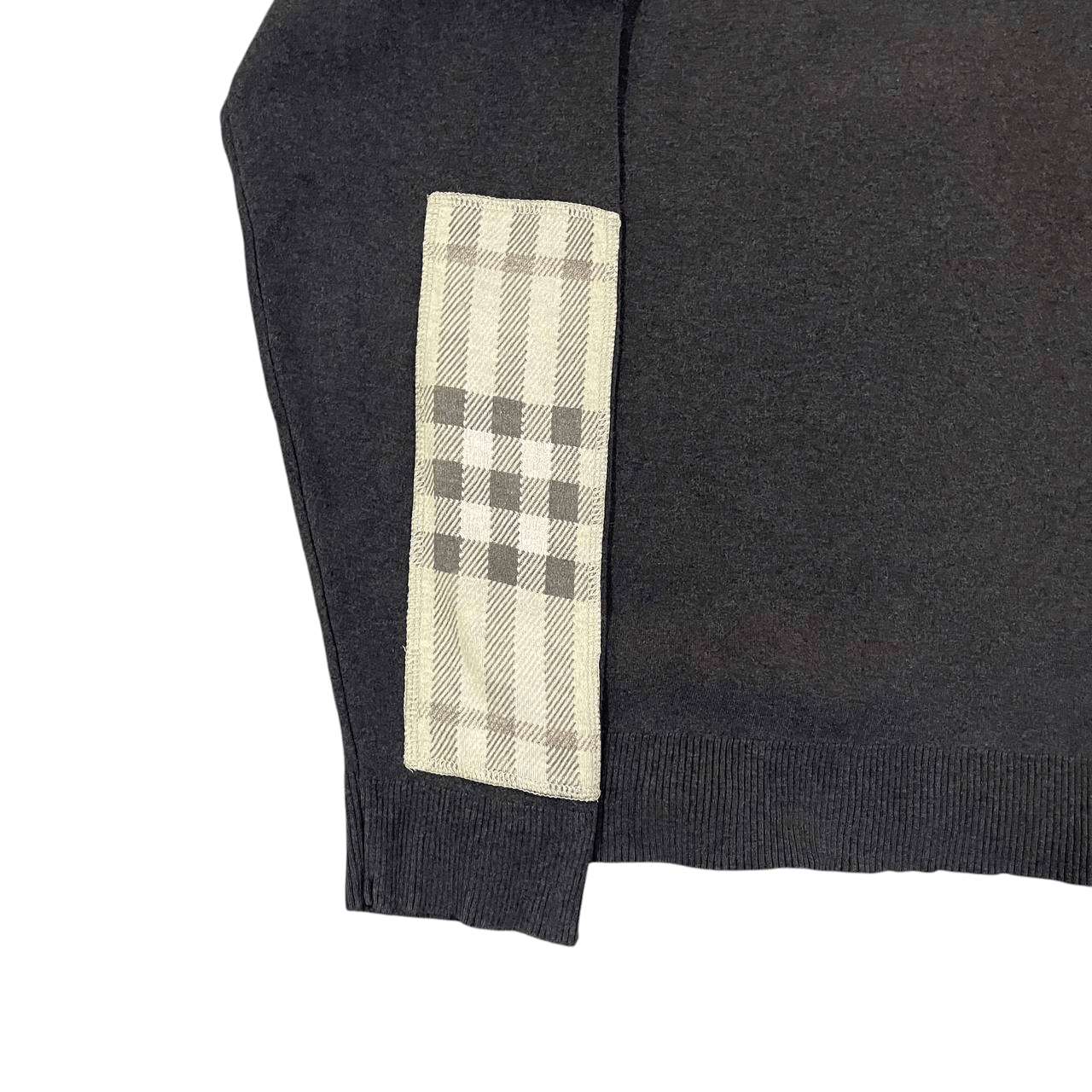 Burberry Vintage Burberry London Nova Check Sweatshirt Size US L / EU 52-54 / 3 - 3 Thumbnail