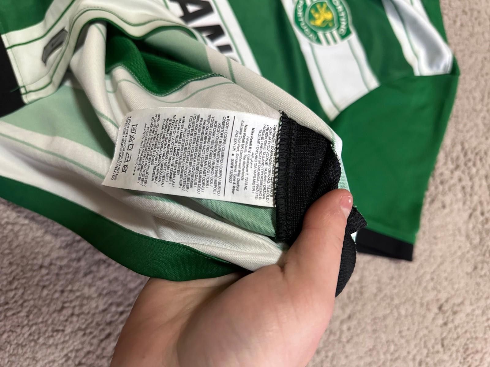 Nike Nike Sporting Lisbon 2022/23 Football Shirt Soccer Jersey Size US M / EU 48-50 / 2 - 5 Thumbnail