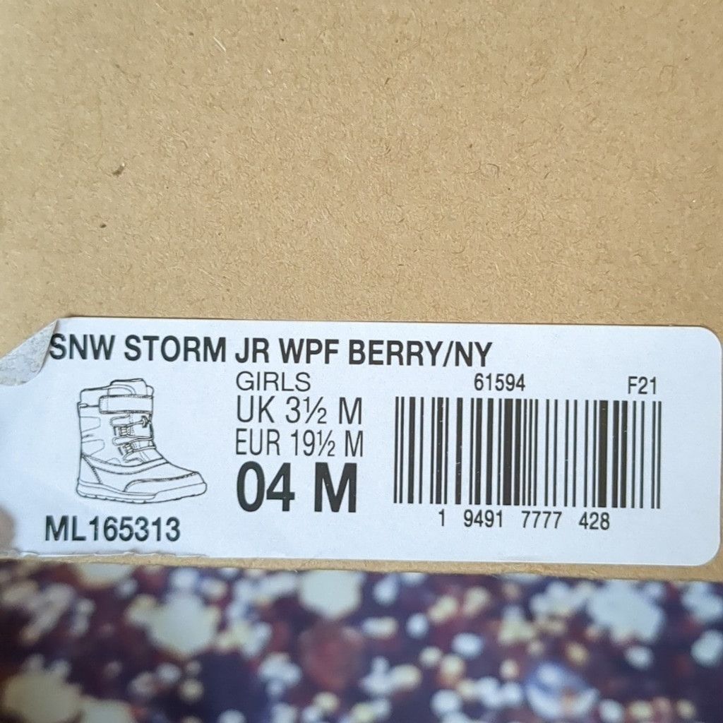 Merrell Merrell snow storm junior berry navy winter boots size 4M Size US 14 / EU 47 - 3 Thumbnail