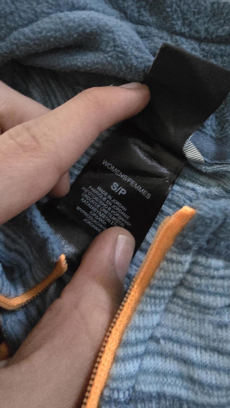 The North Face The North Face, Ladies Blue/ Orange, Small Size S / US 4 / IT 40 - 3 Thumbnail