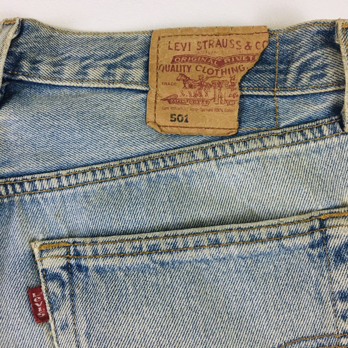 Levi's Vintage Clothing Vintage Levi’s 501 Made in Turkey Size US 31 - 9 Thumbnail