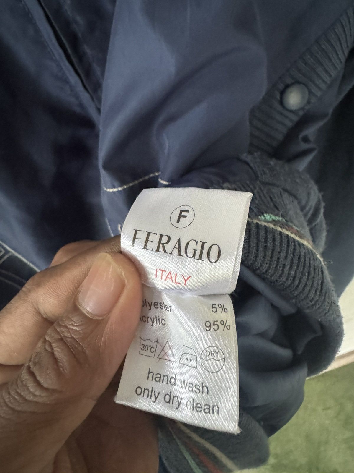 Japanese Brand FERAGIO SPORT ITALY JACKET Size US L / EU 52-54 / 3 - 4 Thumbnail