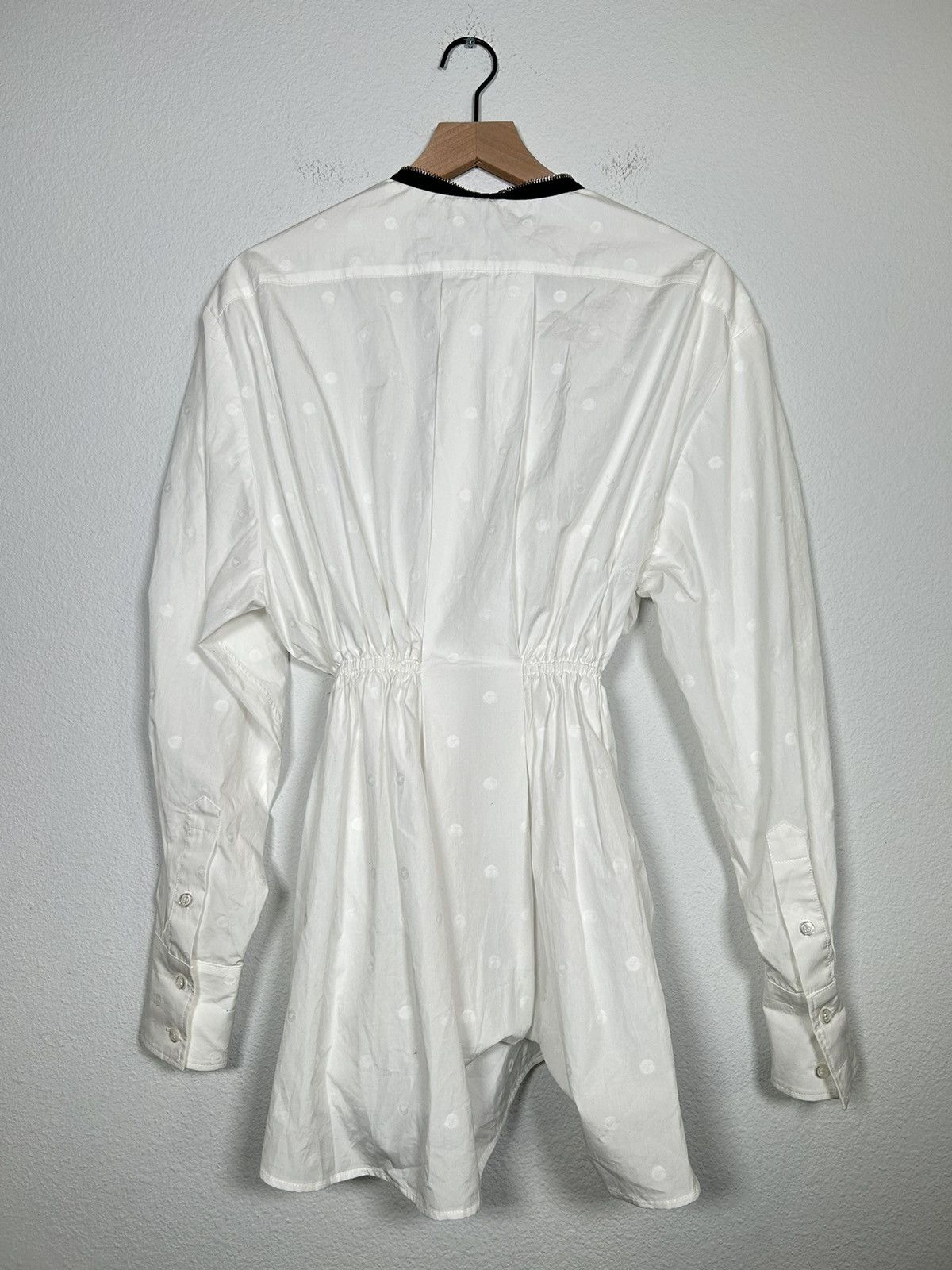Coperni Gathered Cinched Full Zip top Size M / US 6-8 / IT 42-44 - 3 Thumbnail