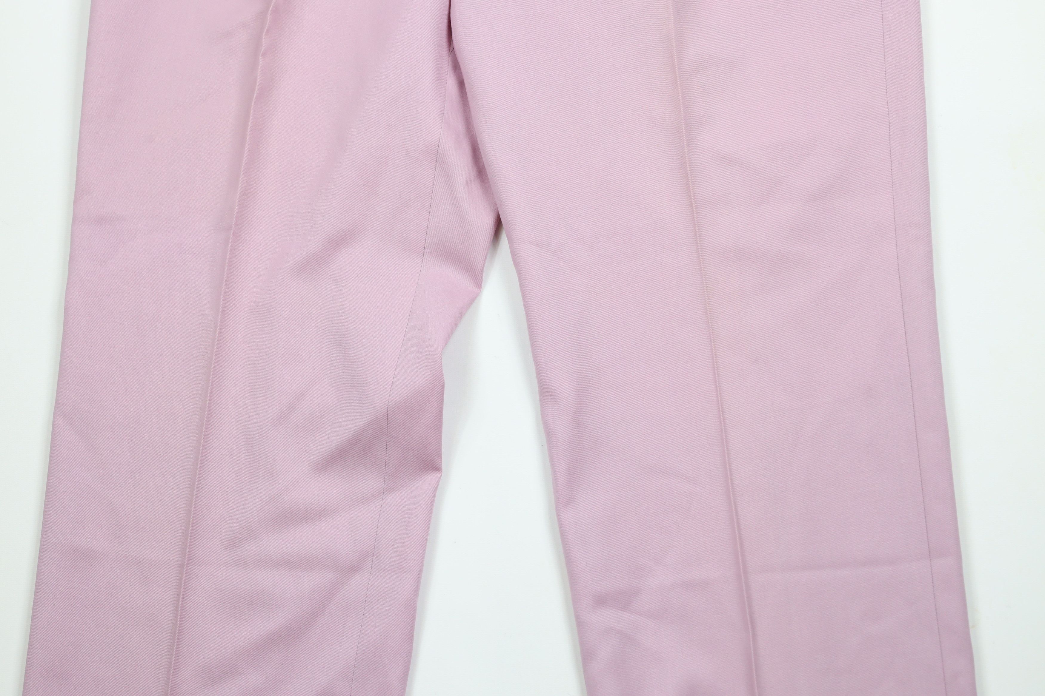 Vintage Vintage 90s Streetwear Pleated Wide Leg Chino Pants Purple Size US 40 / EU 56 - 3 Thumbnail