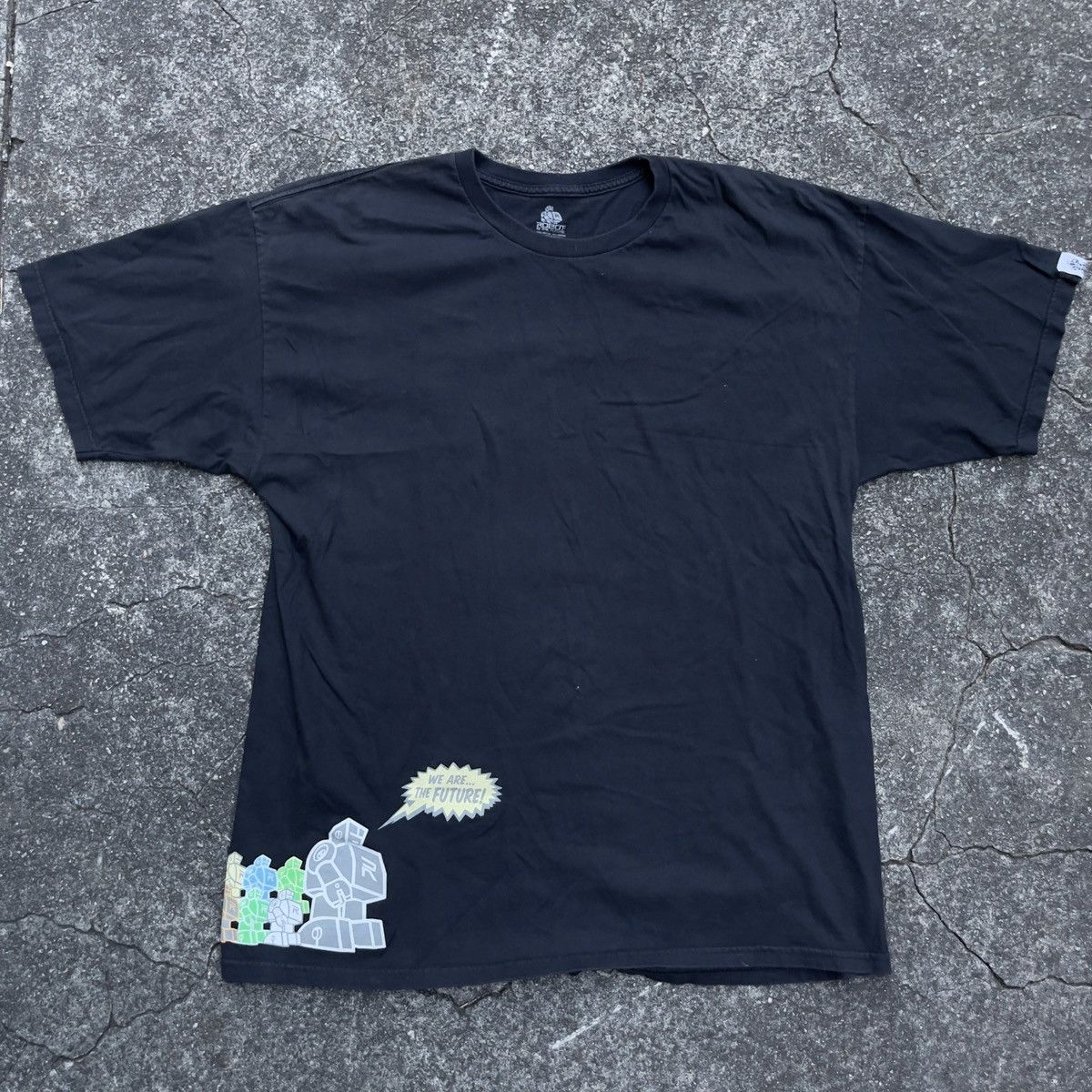 Rap Tees × Vintage Vintage Y2K ROBOT WE ARE THE FUTURE FILMS Shirt Size US XL / EU 56 / 4 - 1 Thumbnail