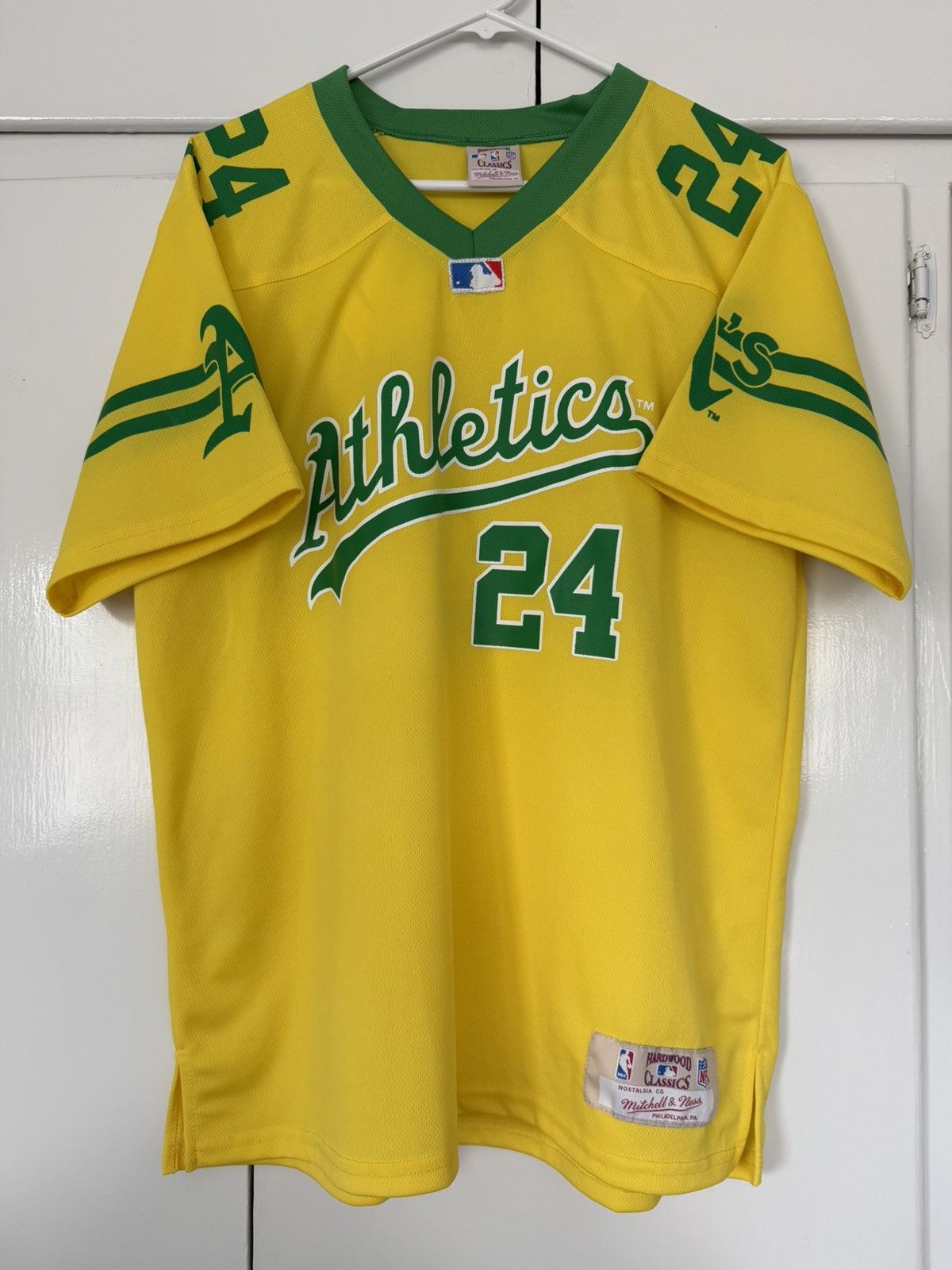 Mitchell & Ness MITCHELL & NESS OAKLAND ATHLETICS A’S HENDERSON JERSEY MLB Size US XL / EU 56 / 4 - 2 Thumbnail