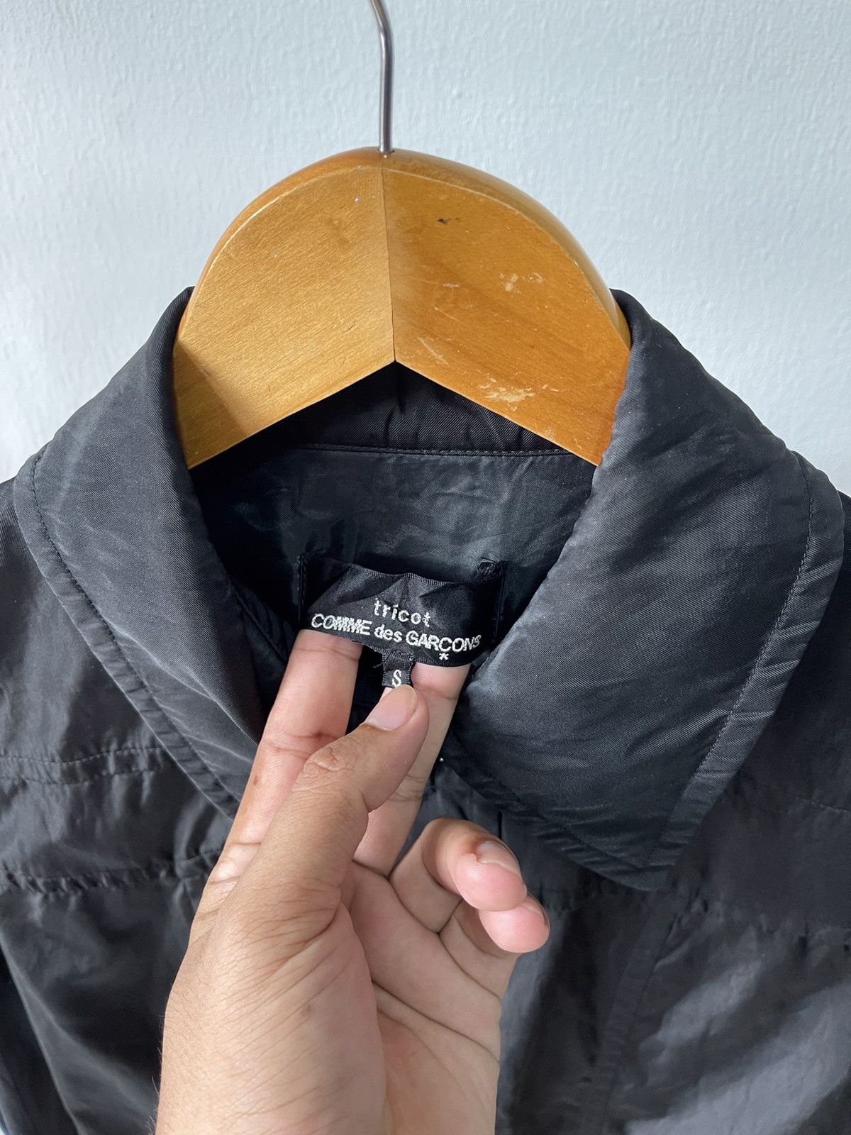 Comme des Garcons × Rei Kawakubo × Tricot Comme des Garcons 2001 Tricot Comme Des Garçons Long Jacket parka Size S / US 4 / IT 40 - 10 Thumbnail