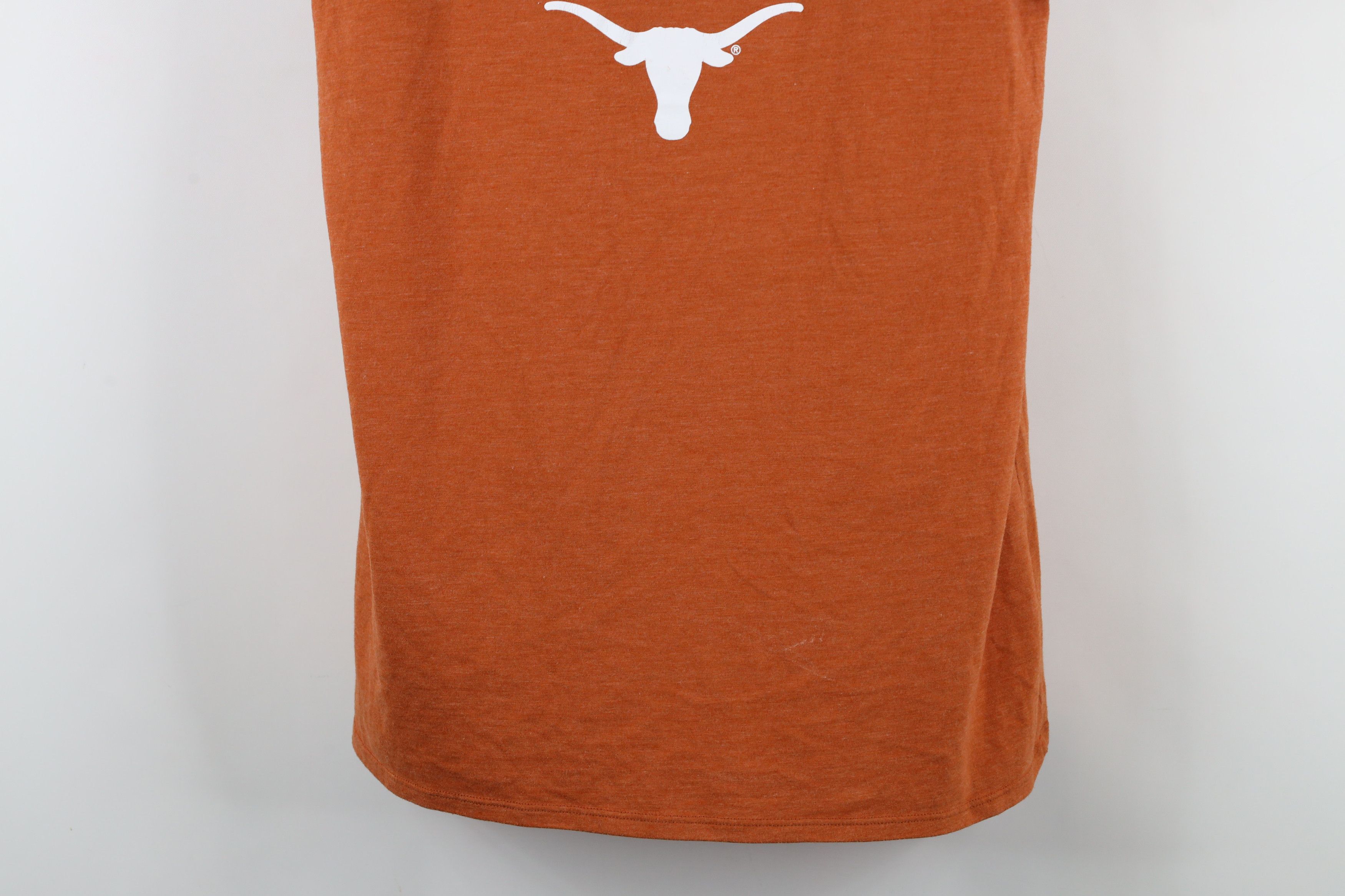 Nike × Vintage Nike Spell Out Hook Em University of Texas V-Neck T-Shirt Size XL / US 12-14 / IT 48-50 - 3 Thumbnail