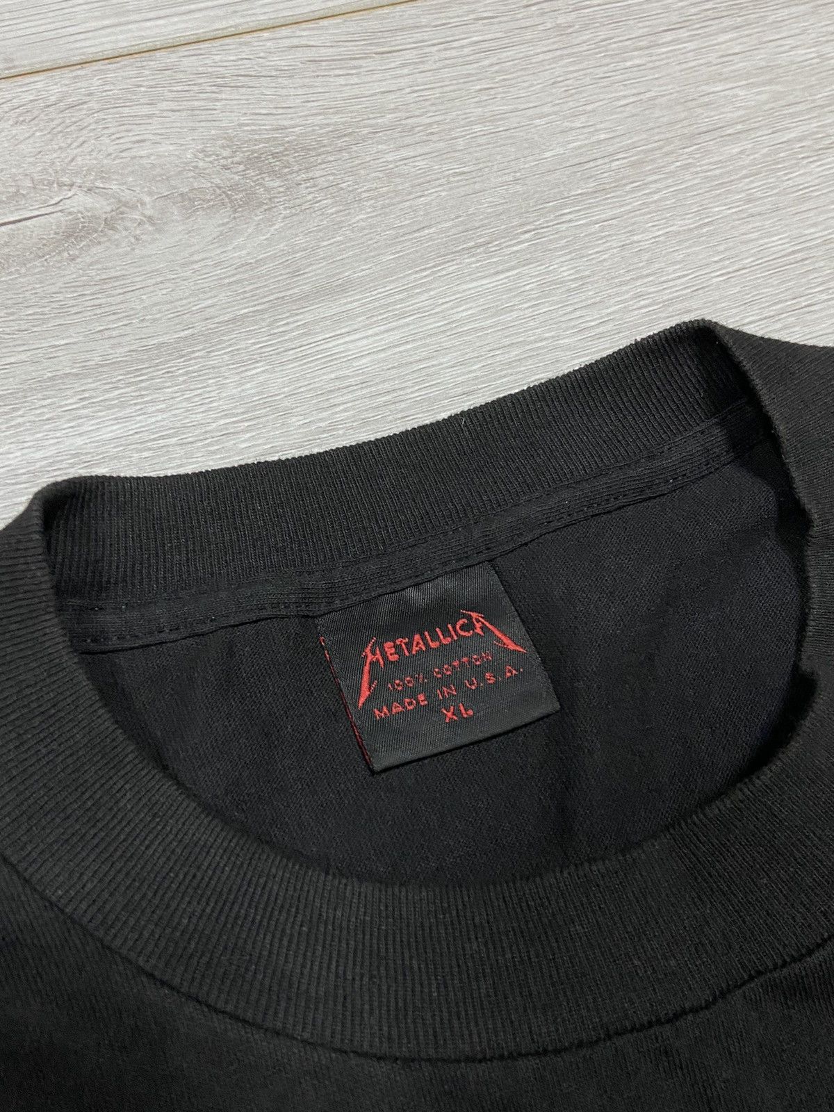 Metallica Metallica the club 1994 vintage t-shirt Size US XL / EU 56 / 4 - 4 Thumbnail