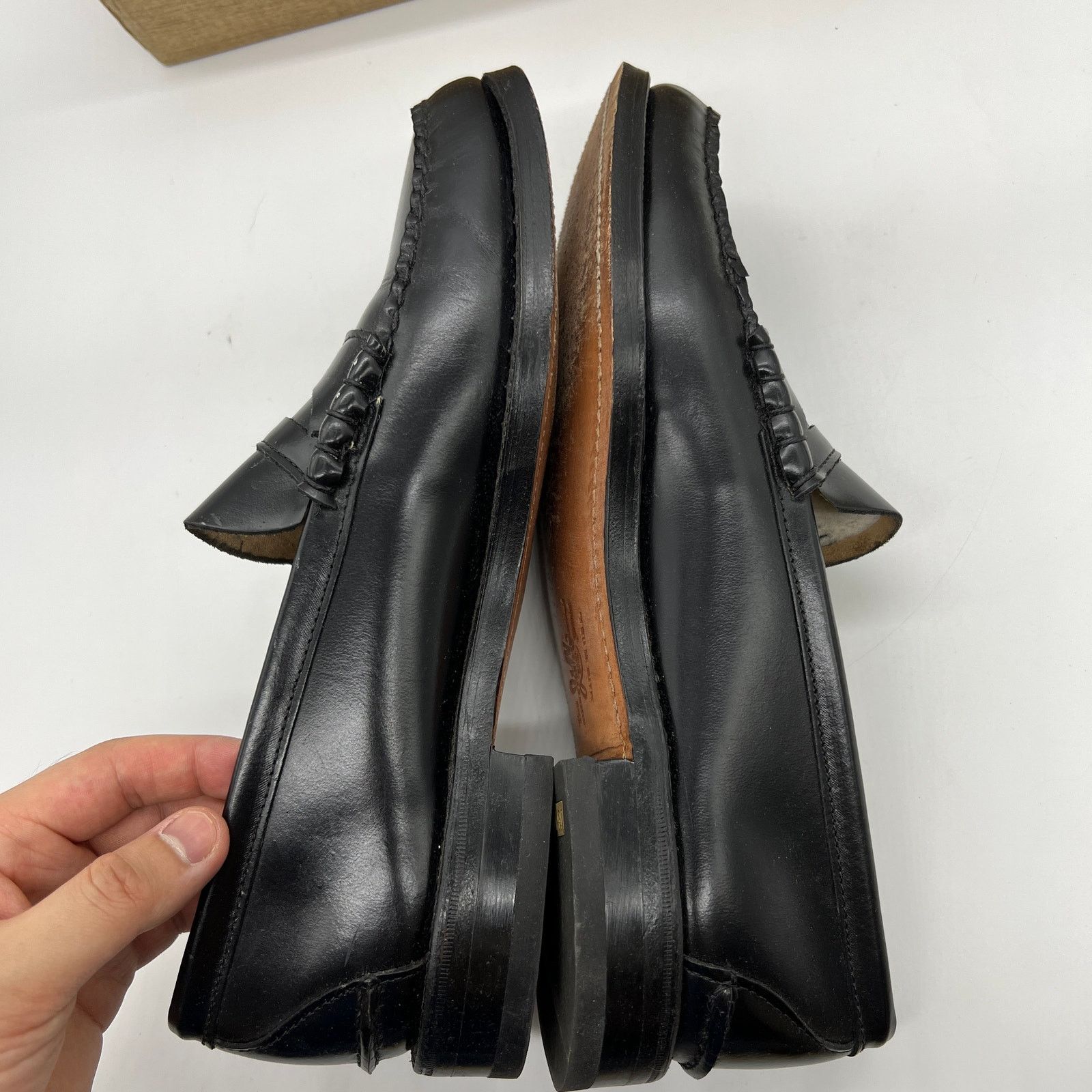 Johnston & Murphy Johnston & Murphy Men's Leather Casual Shoes Size 9.5C Size US 9.5 / EU 42-43 - 9 Thumbnail