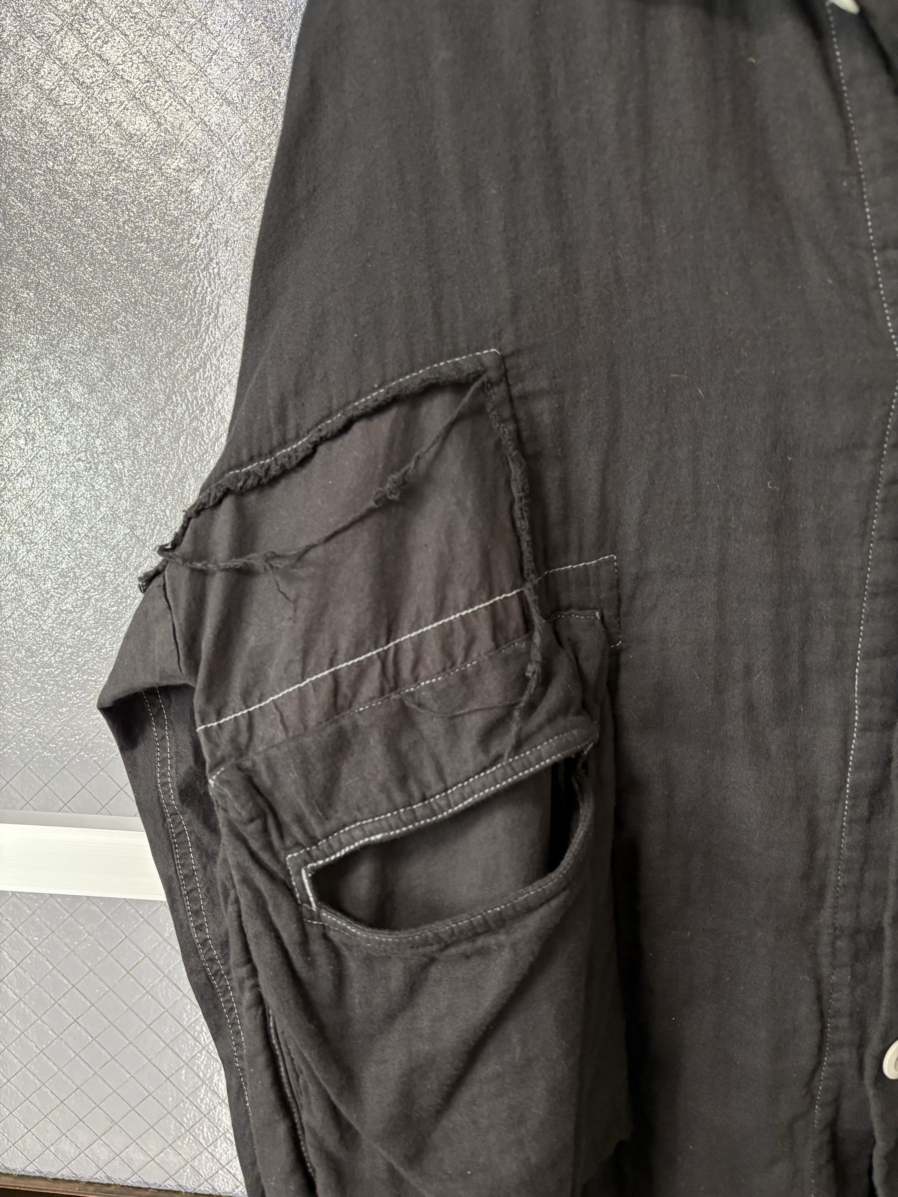 Blackmeans DISTRESSED COTTON CARGO JACKET Size US L / EU 52-54 / 3 - 10 Thumbnail