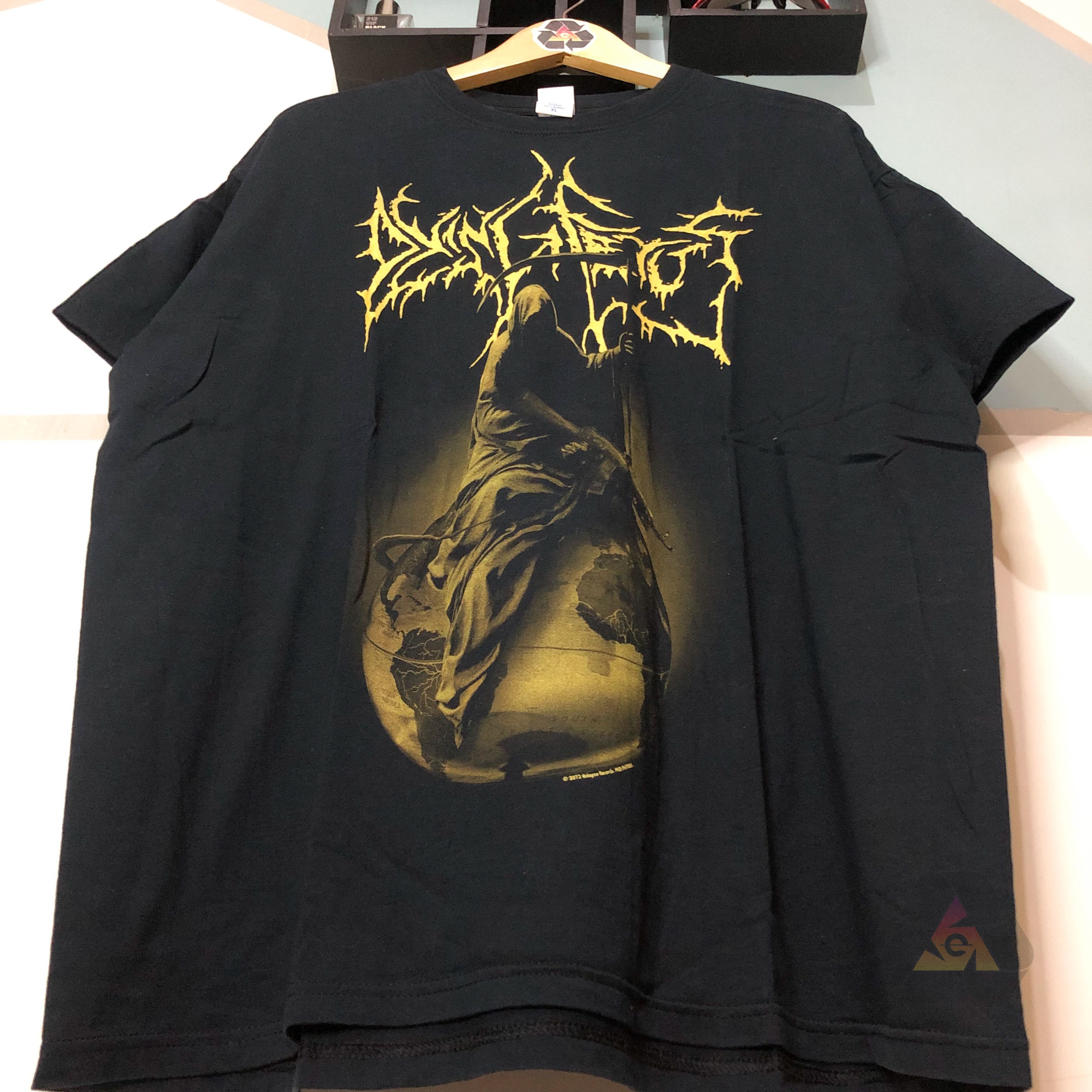 Band Tees Dying Fetus Reaper 2012 Vintage T-Shirt Size US XL / EU 56 / 4 - 4 Thumbnail