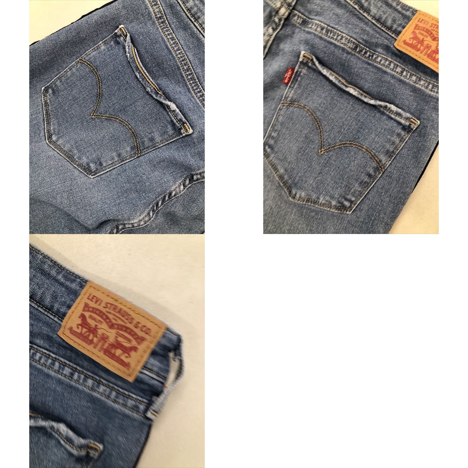 Levi's VINTAGE doesn't apply; Levi's 721 High Rise Skinny Jeans Womens 32 Medium Wash Denim 31W x 25L Size 24" / US 00 / IT 34 - 9 Thumbnail