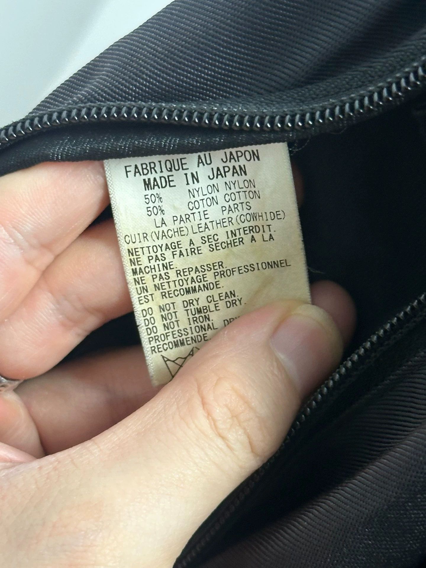 Yohji Yamamoto Yohji Yamamoto Y's Parachute Bag 55x35 (drawstring flaw) Size ONE SIZE - 9 Thumbnail