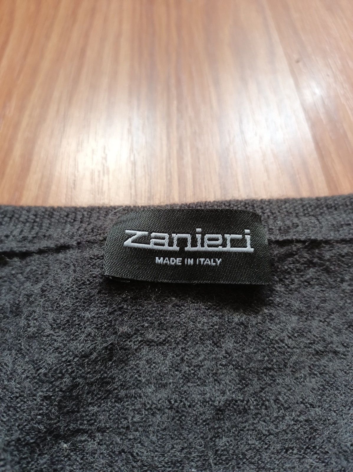 Zanieri Zanieri Lana Wool Grey Mens Vest Size XL Size US XL / EU 56 / 4 - 7 Thumbnail