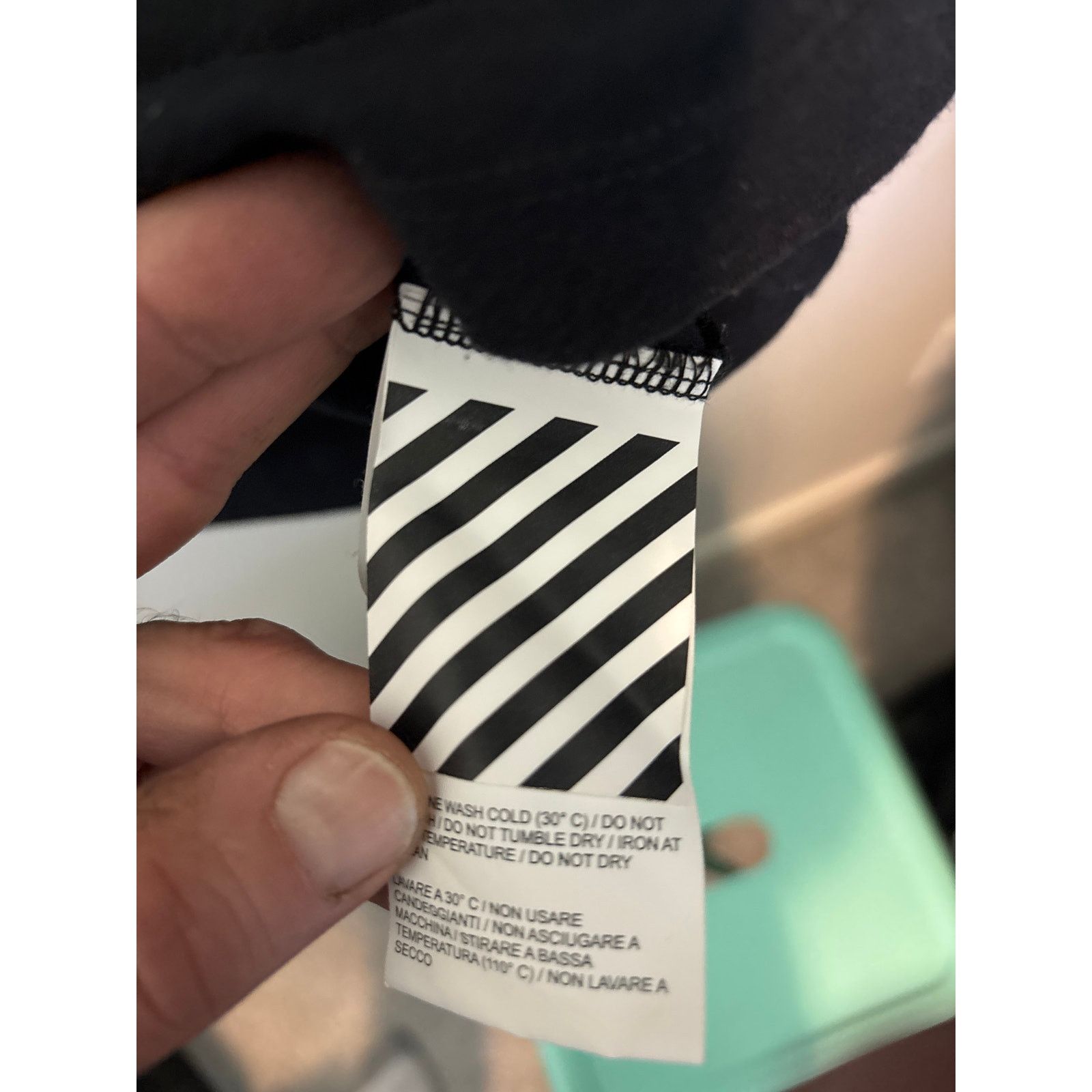 Off-White Off-White Impressionism black tee, Small Size US S / EU 44-46 / 1 - 3 Thumbnail
