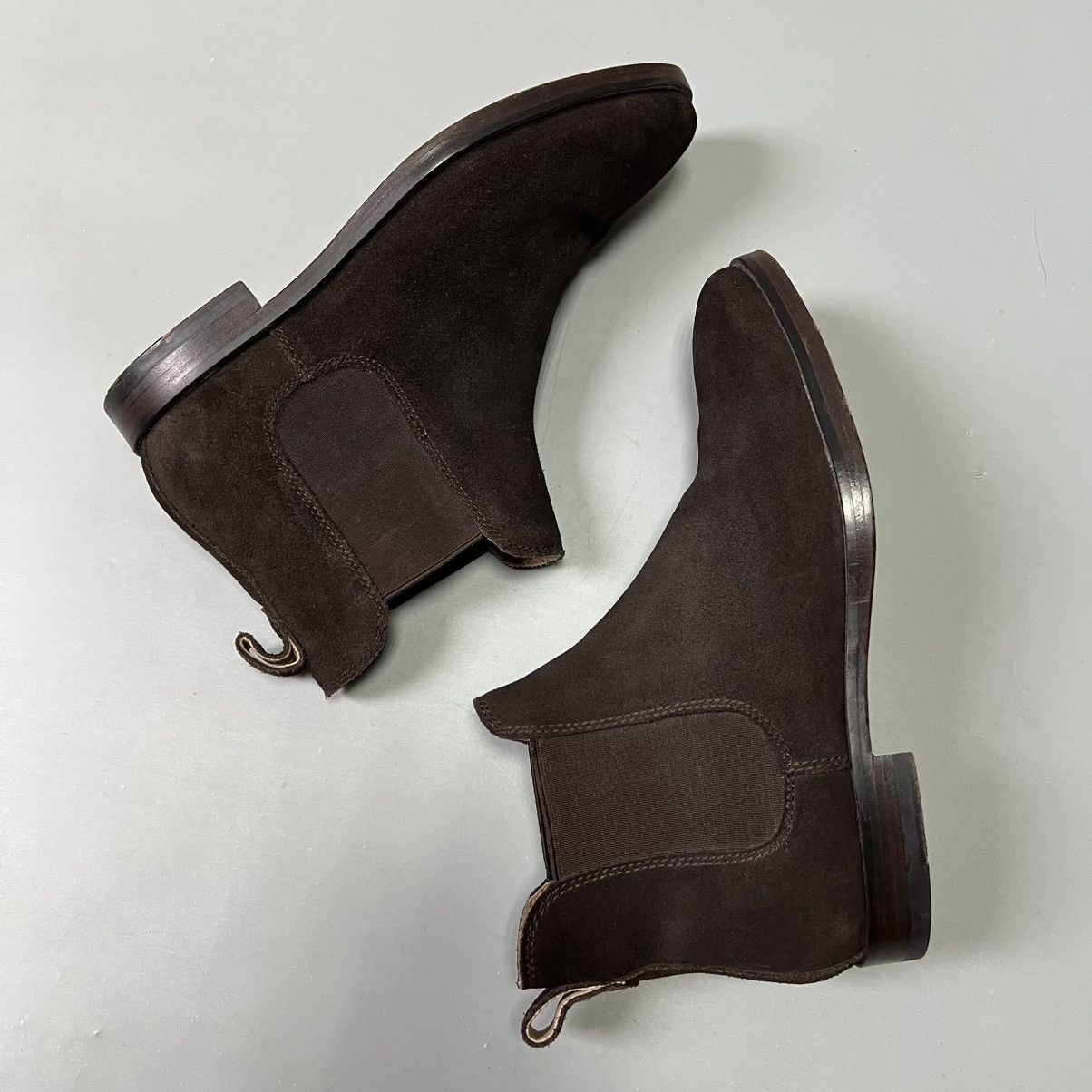 Polo Ralph Lauren Polo Ralph Lauren Bryson Chelsea Boots Brown Suede Men’s Size US 9 / EU 42 - 7 Thumbnail