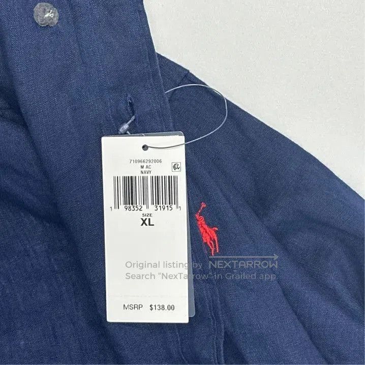 Polo Ralph Lauren Polo Ralph Lauren SS23 Solid Logo Embroidered Long. Size US XL / EU 56 / 4 - 3 Thumbnail