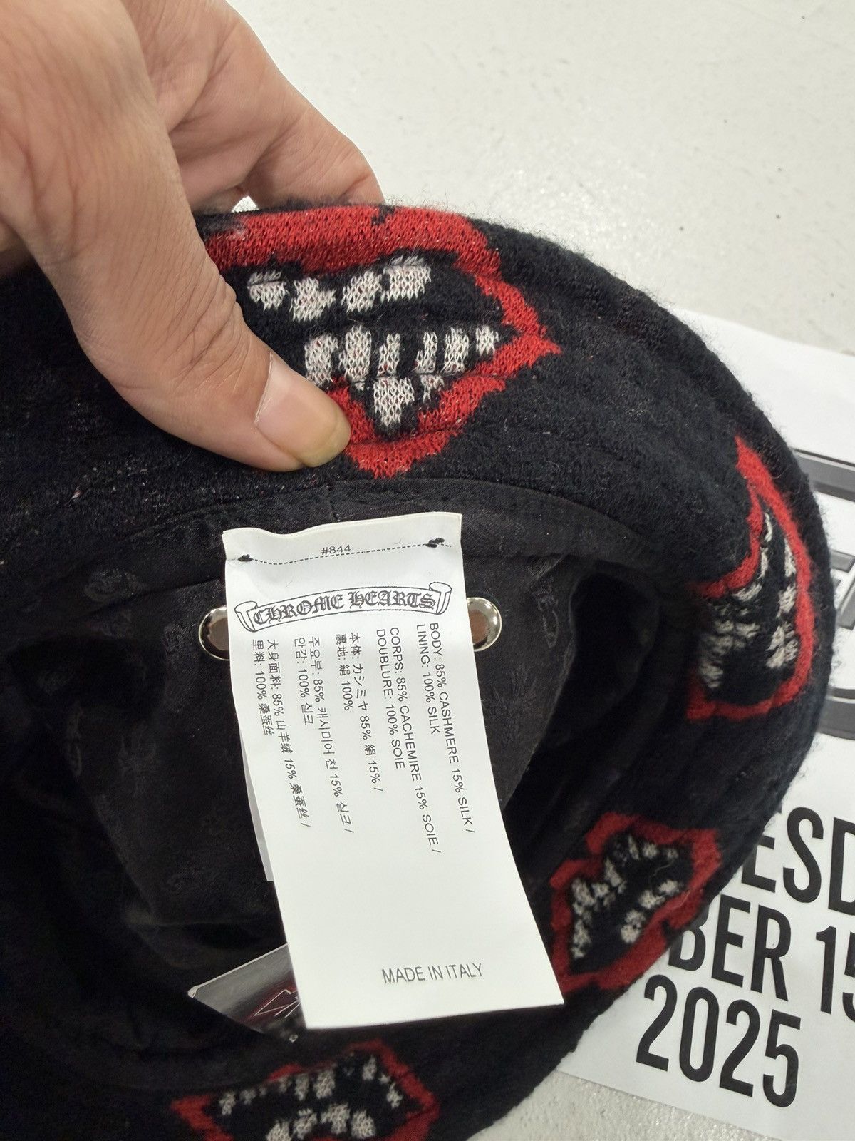 Chrome Hearts Chrome Hearts Matty Boy Chomper Bucket Hat Size ONE SIZE - 5 Thumbnail