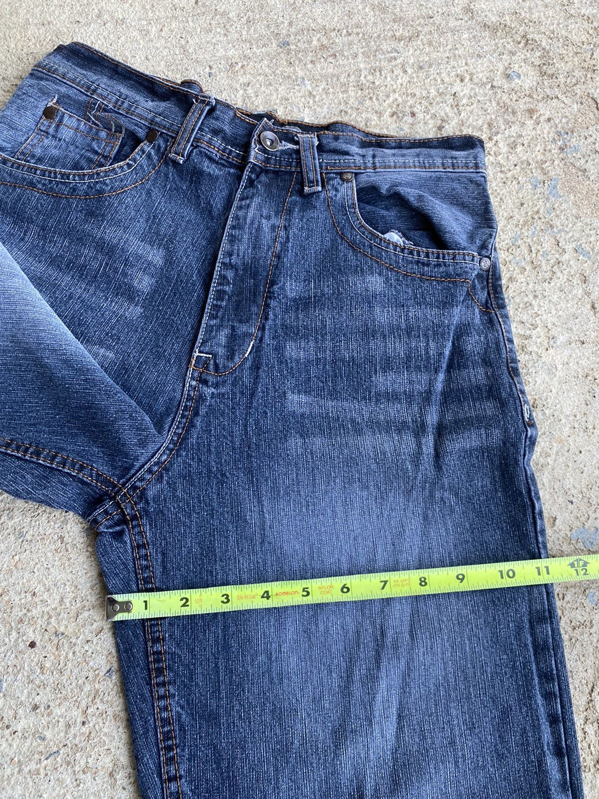 Affliction × Vintage Vintage Y2K Affliction Style Embroidered Pocket Jeans Size US 28 / EU 44 - 10 Thumbnail