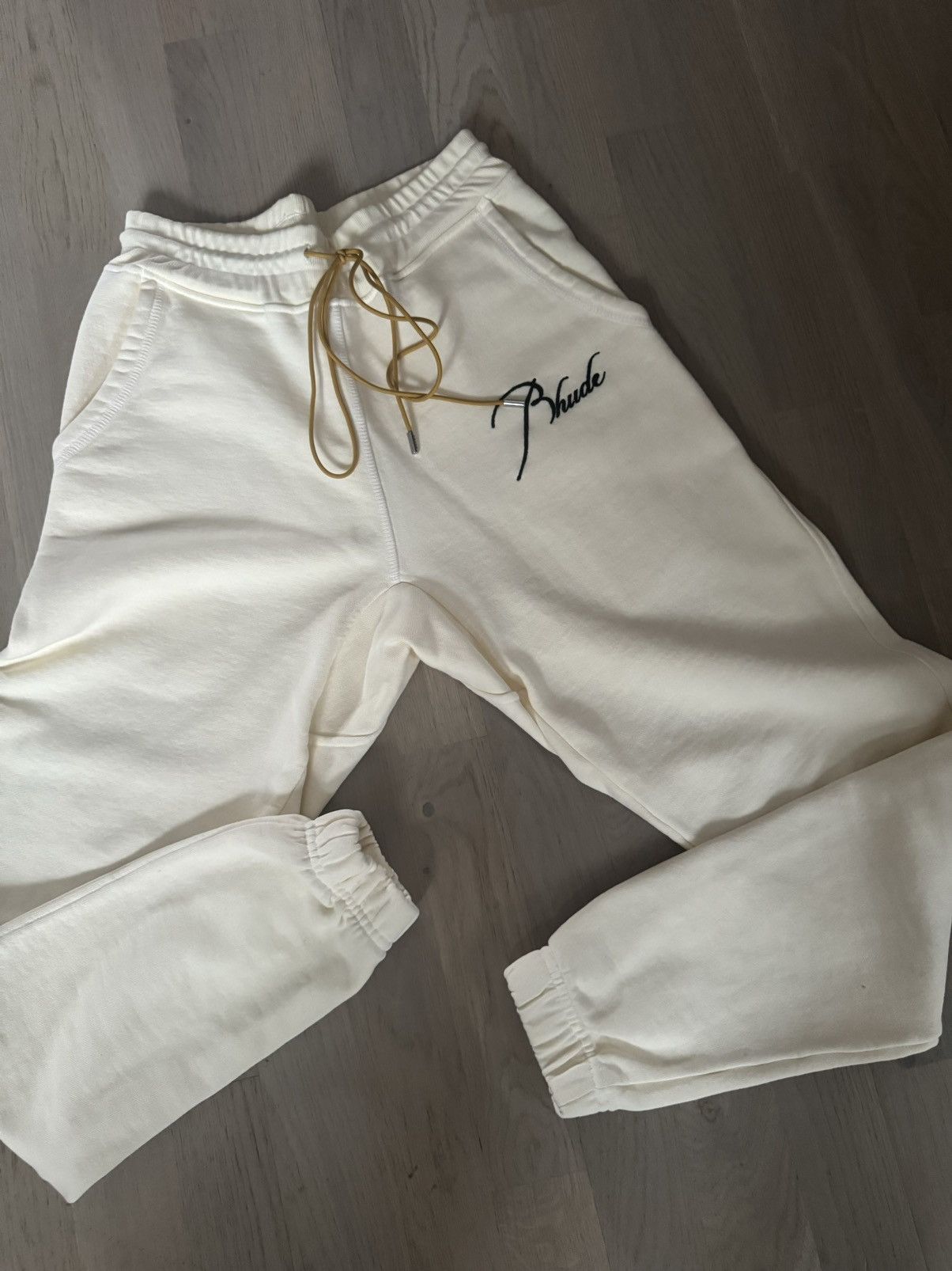 Rhude RHUDE joggers REAL MEASUREMENTS SHOWN IN PHOTOS BY TAPE Size US 30 / EU 46 - 8 Thumbnail