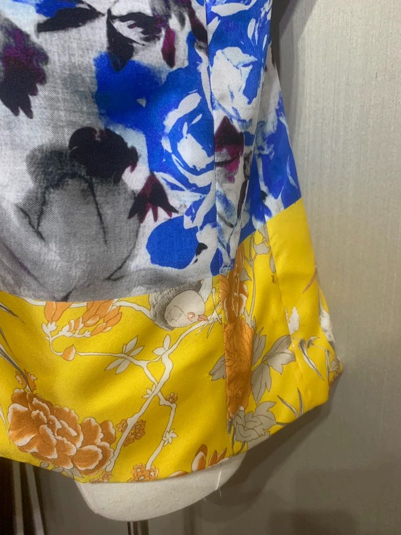 Dries Van Noten Dries Van Noten size:36 Blue printed silk top Size M / US 6-8 / IT 42-44 - 8 Thumbnail