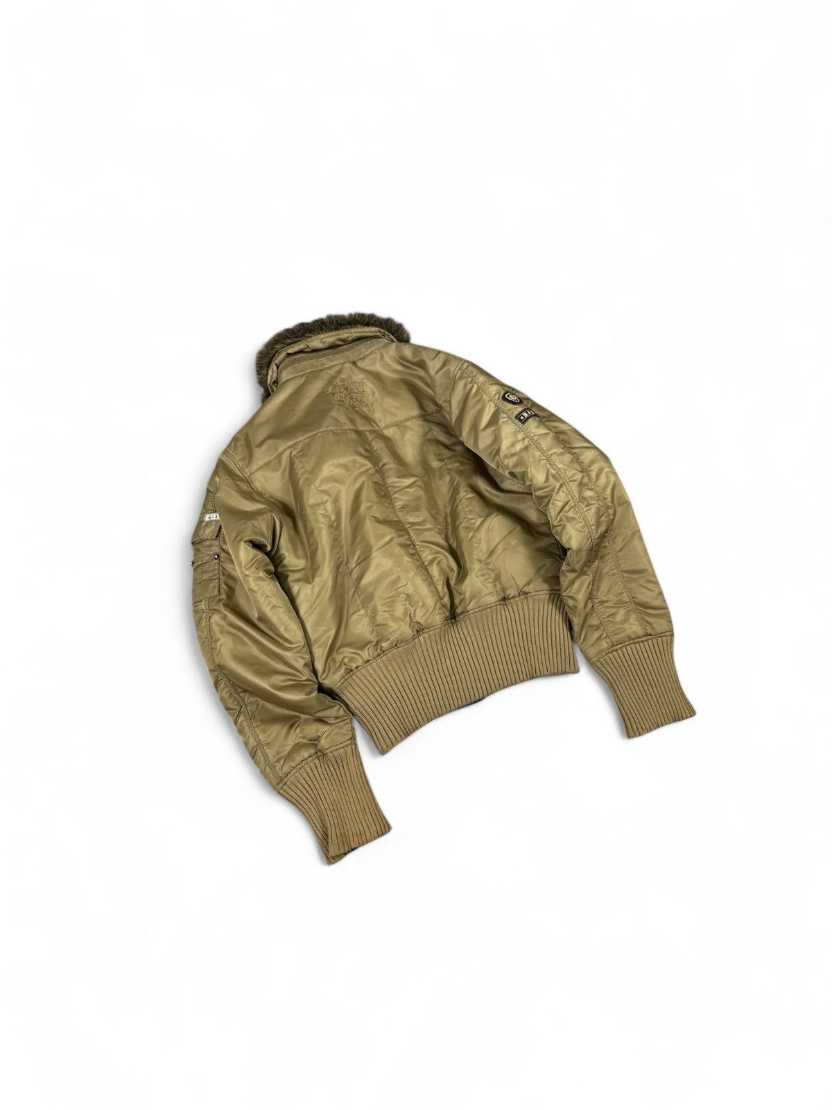 Vintage Cropped Bomber jacket