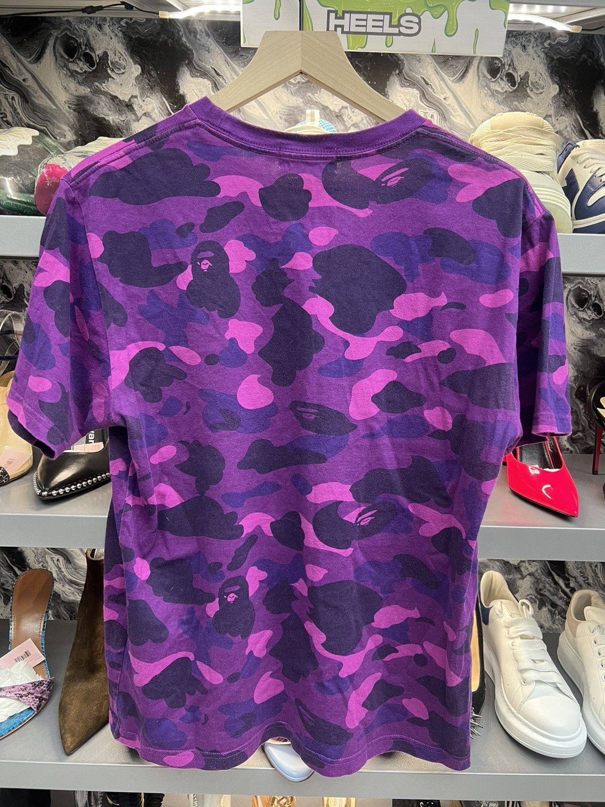 Bape Bape Color Camo College Tee Size US M / EU 48-50 / 2 - 2 Thumbnail