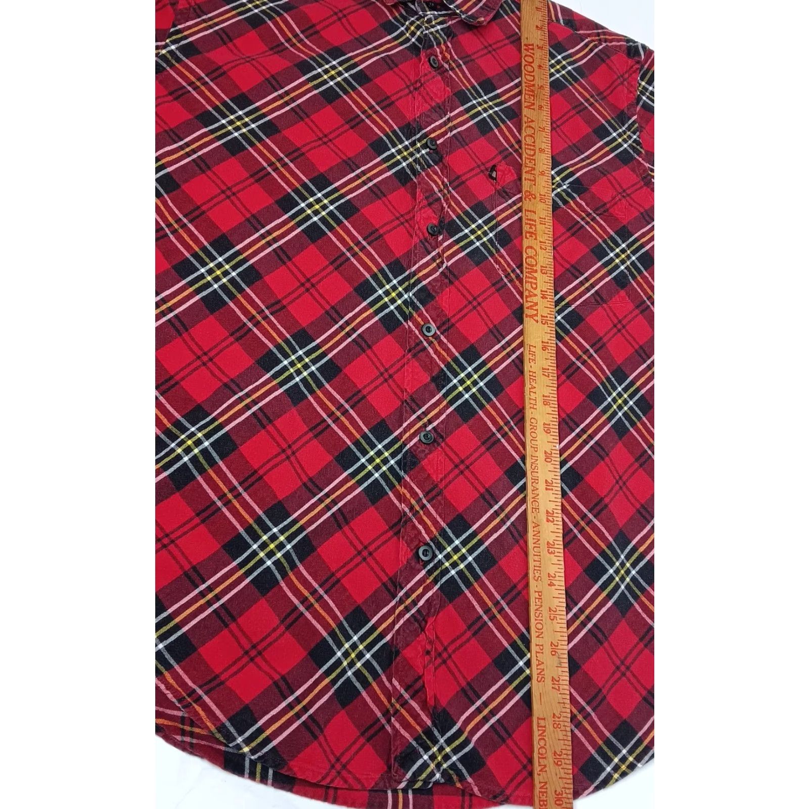 Polo Ralph Lauren VINTAGE Polo Ralph Lauren Shirt Large Red Plaid Button-Up Cotton Preppy Casual Mens Size US L / EU 52-54 / 3 - 6 Thumbnail