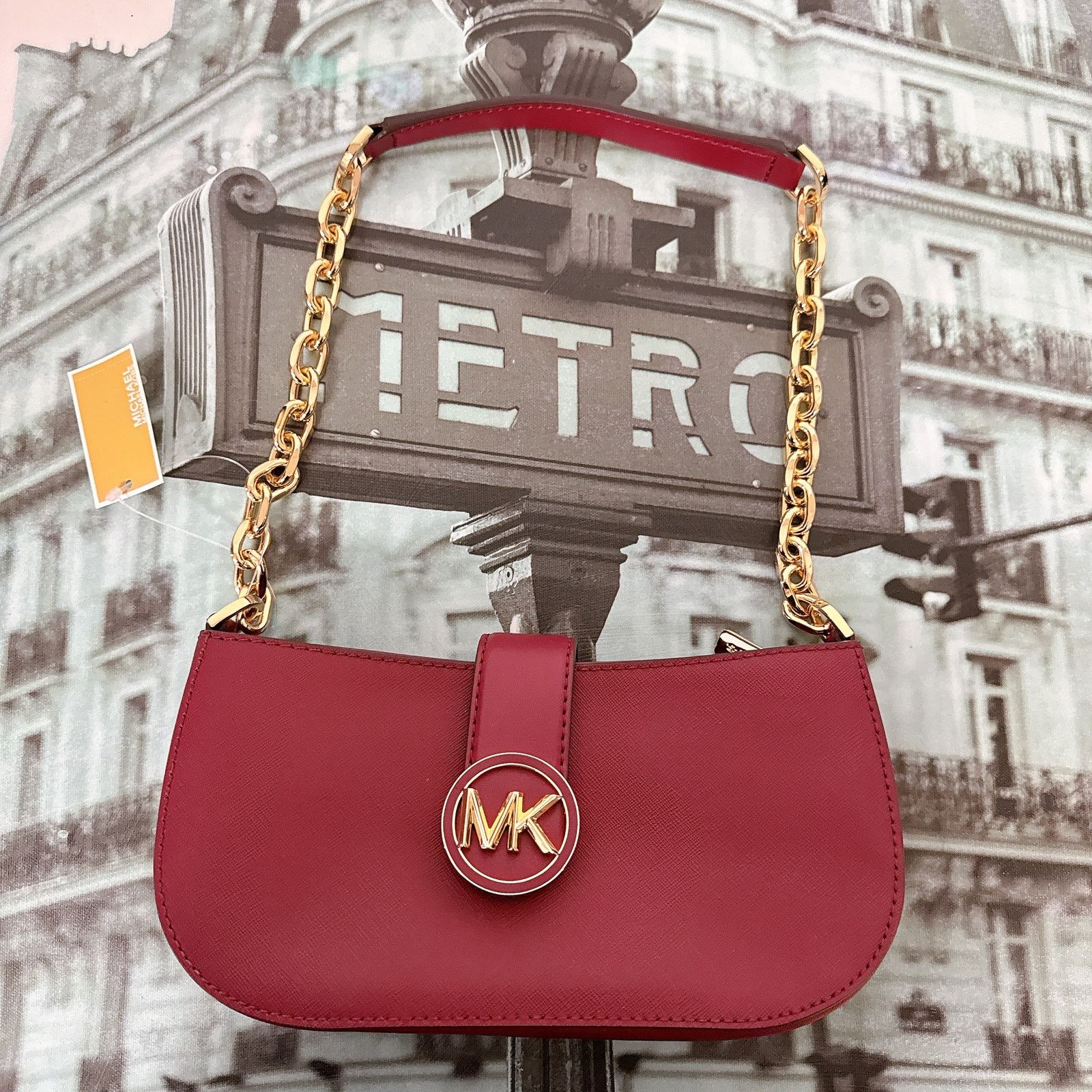 Michael Kors Michael Kors 35F2GNMC0L Carmen Extra-Small Shoulder Bag Size ONE SIZE - 1 Thumbnail
