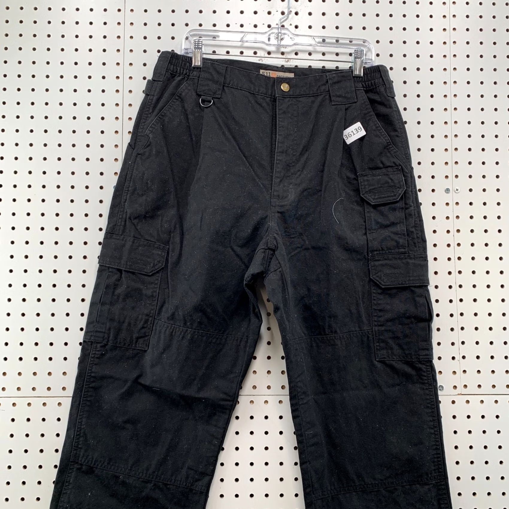 Vintage 5.11 Tactical Pants Mens Cargo Utility Straight Leg SIZE 34X30 Black Size US 34 / EU 50 - 6 Thumbnail