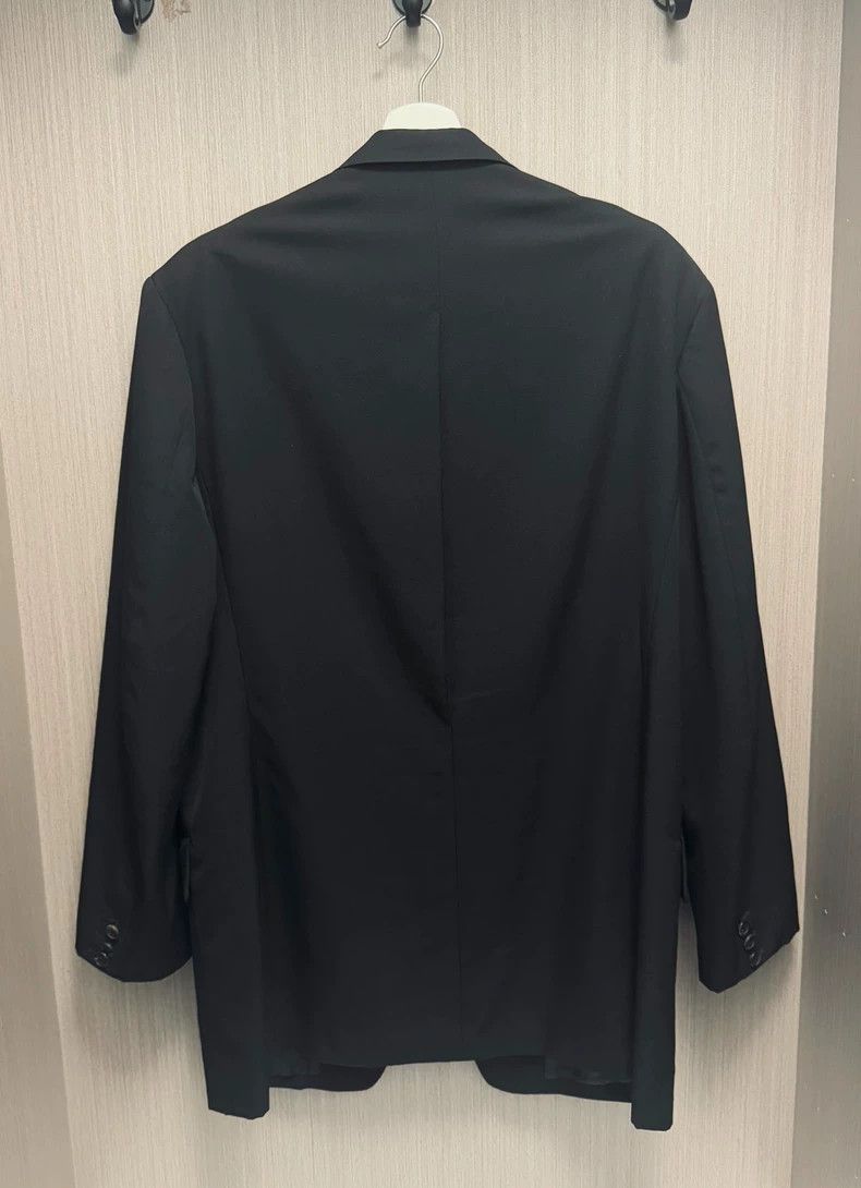 Yohji Yamamoto Yohji Yamamoto size m 95aw Luming Hall Double Collar Suit Size 38S - 2 Thumbnail
