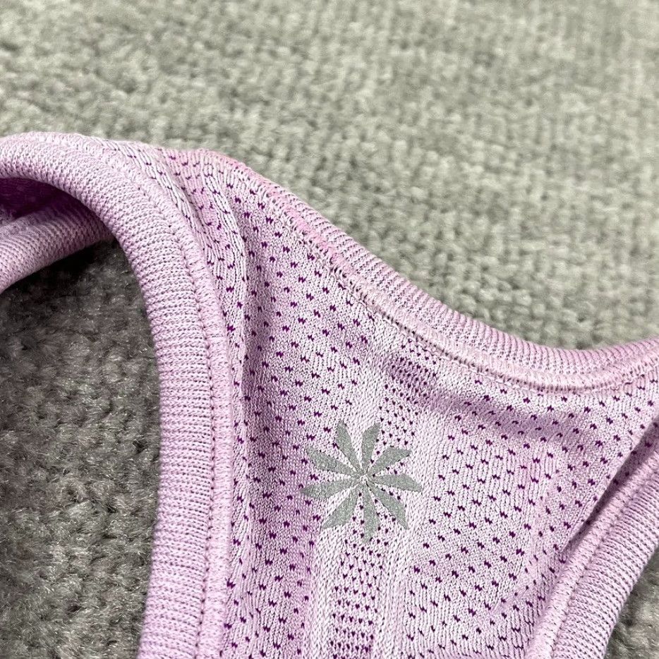 Athleta Athleta Tank Top Womens Small Purple Color Block Seamless Performance Size S / US 4 / IT 40 - 4 Thumbnail