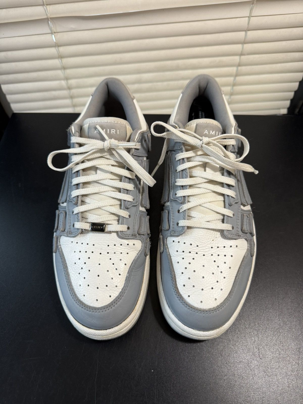 Amiri Amiri Skeleton Low Size 11 Grey Size US 11 / EU 44 - 3 Thumbnail