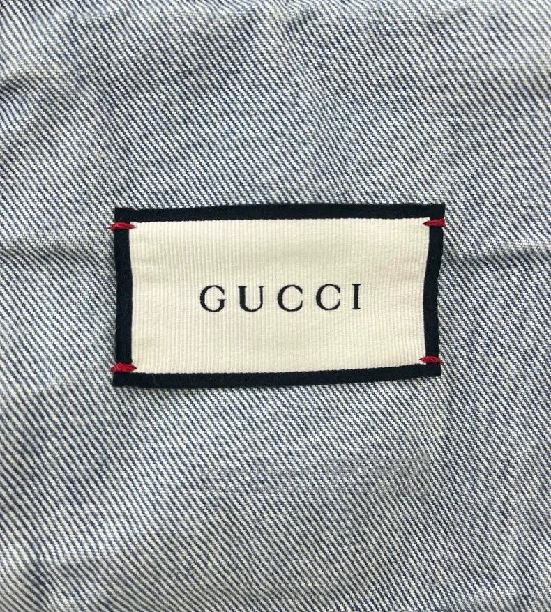 Gucci Gucci Blue nautical logo pocket denim jacket Size US S / EU 44-46 / 1 - 4 Thumbnail