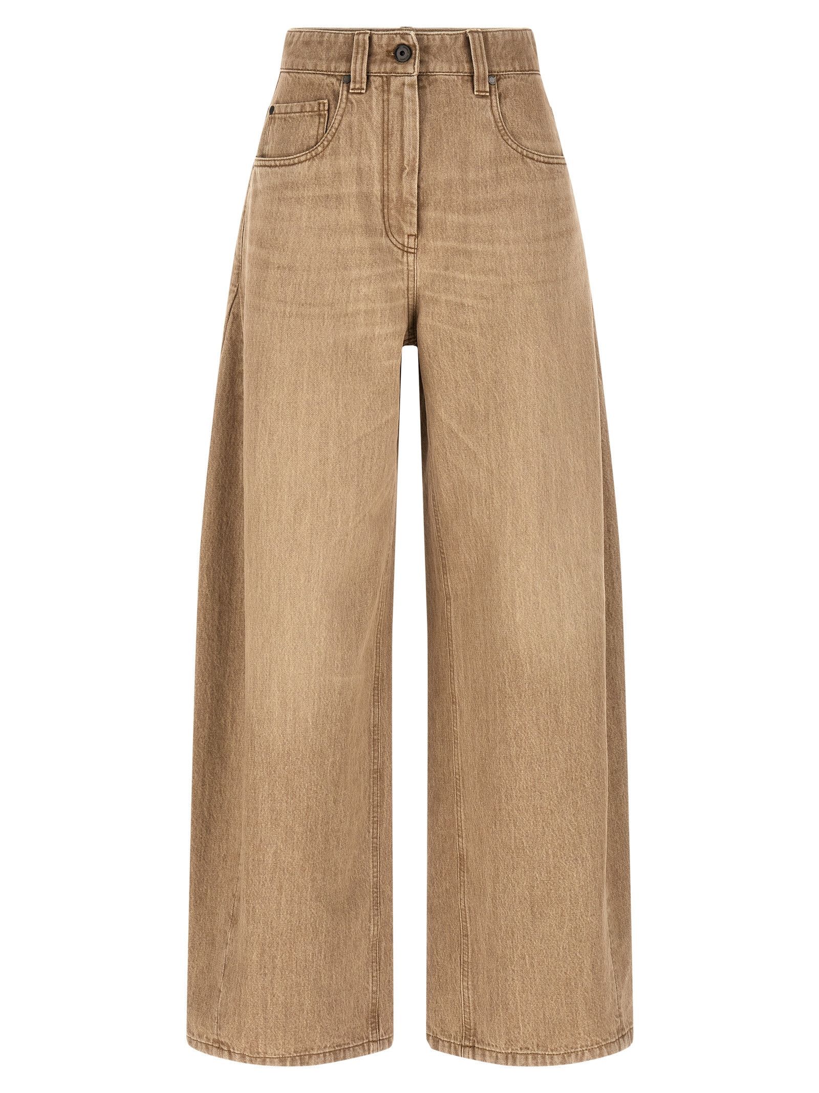 Brunello Cucinelli 'Wide' Jeans Size 28" / US 6 / IT 42 - 1 Thumbnail