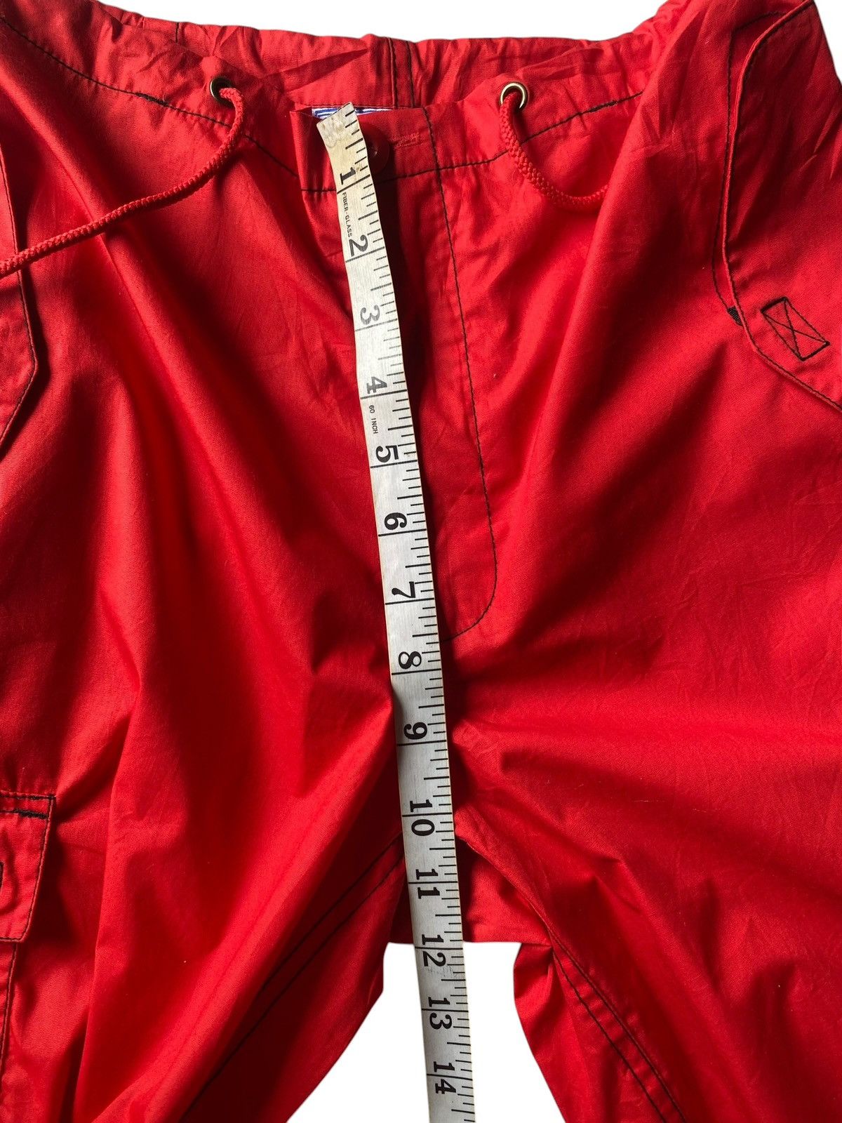 Japanese Brand Y2k Vintage UFO Parachute Cargo Bondage Baggy Pant Size US 31 - 14 Thumbnail